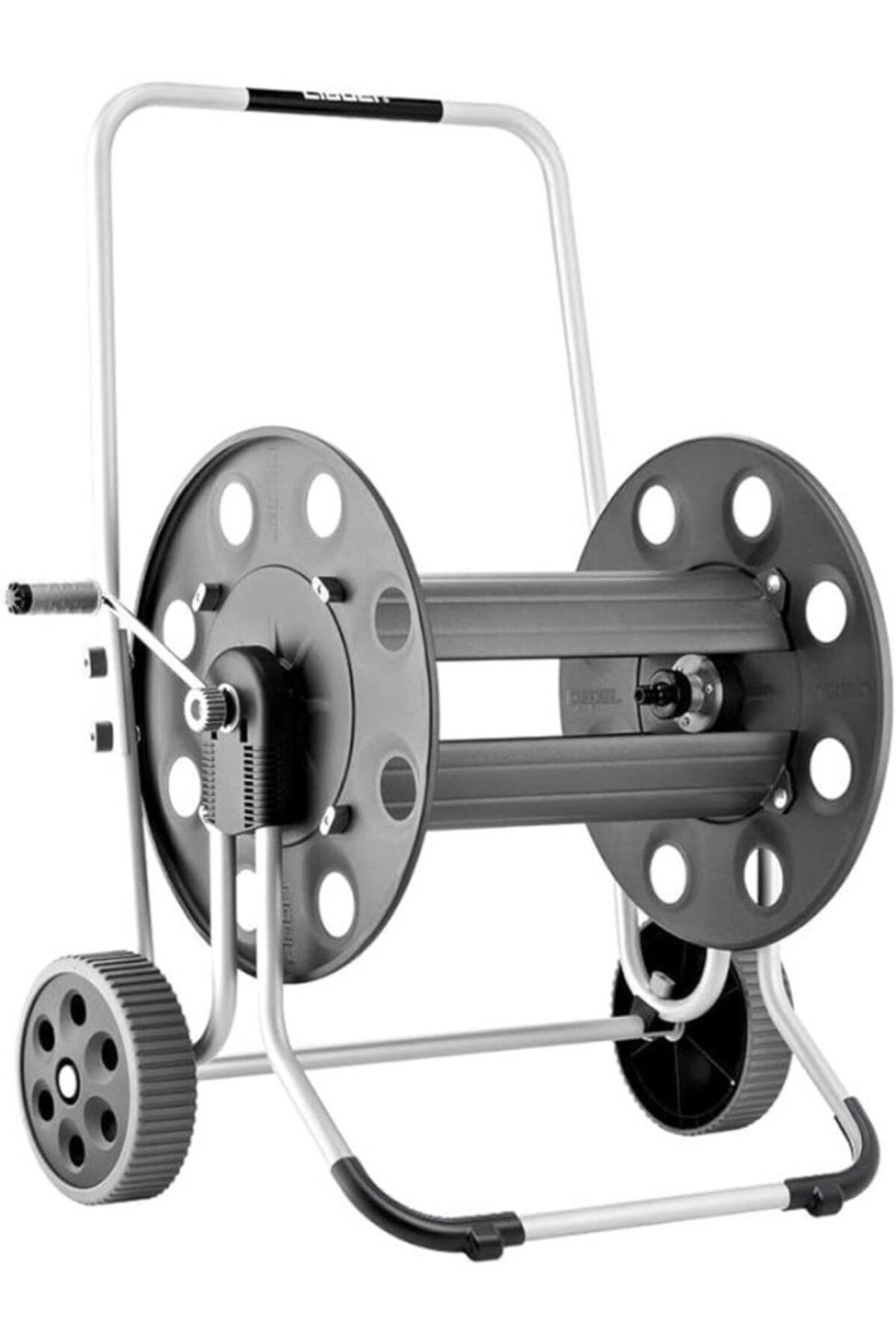 ShopZum Claber 8895 Metal Profy Hortum Arabası, Metal Yapı