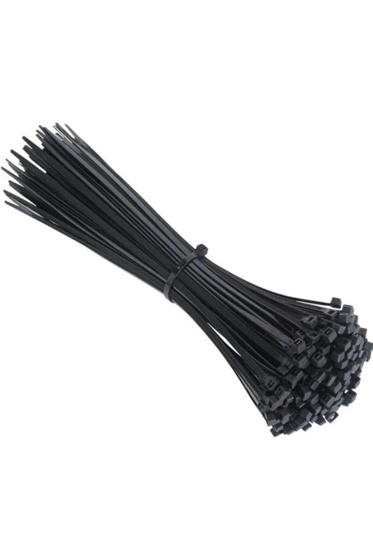 ShopZum 3,6X300 Mm Siyah Kablo Bağı | 100 Adet Naylon 6.6 Plastik Cırt Kelepçe | 30 Cm Kablo Toplayıcı | 18