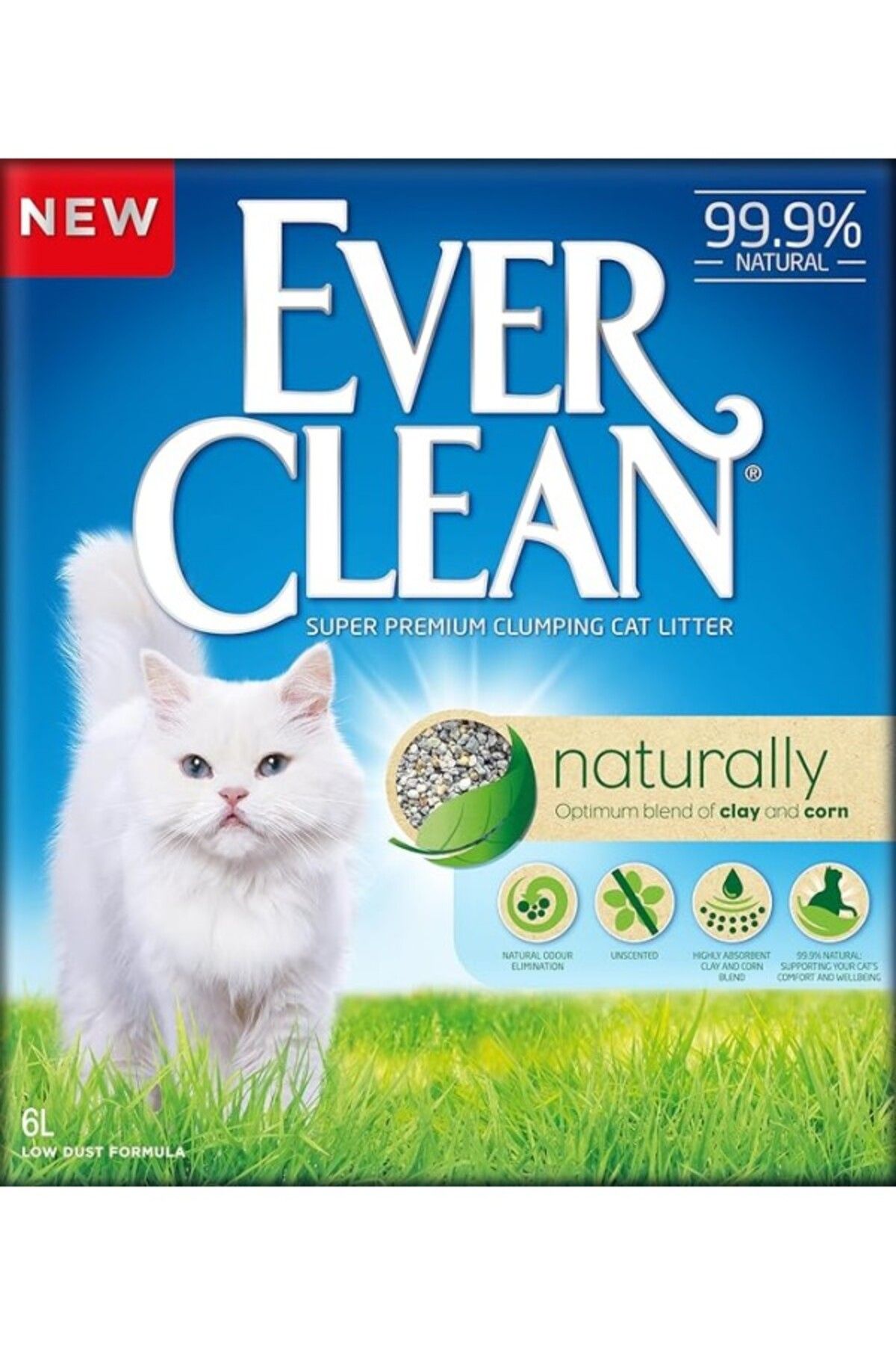ShopZum Ever Clean Naturally Kedi Kumu, 6l