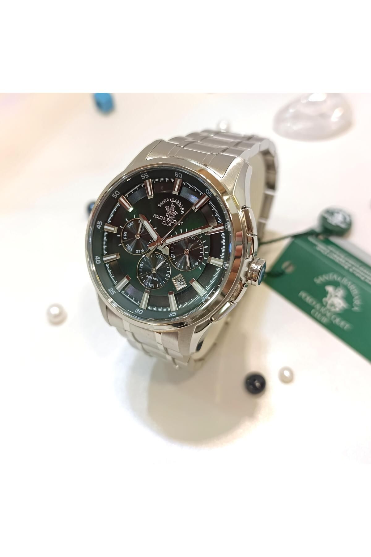 SANT SB POLO Legend Erkek Saat 5 ATM Su Geçirmez Saat HD VİDEOLU