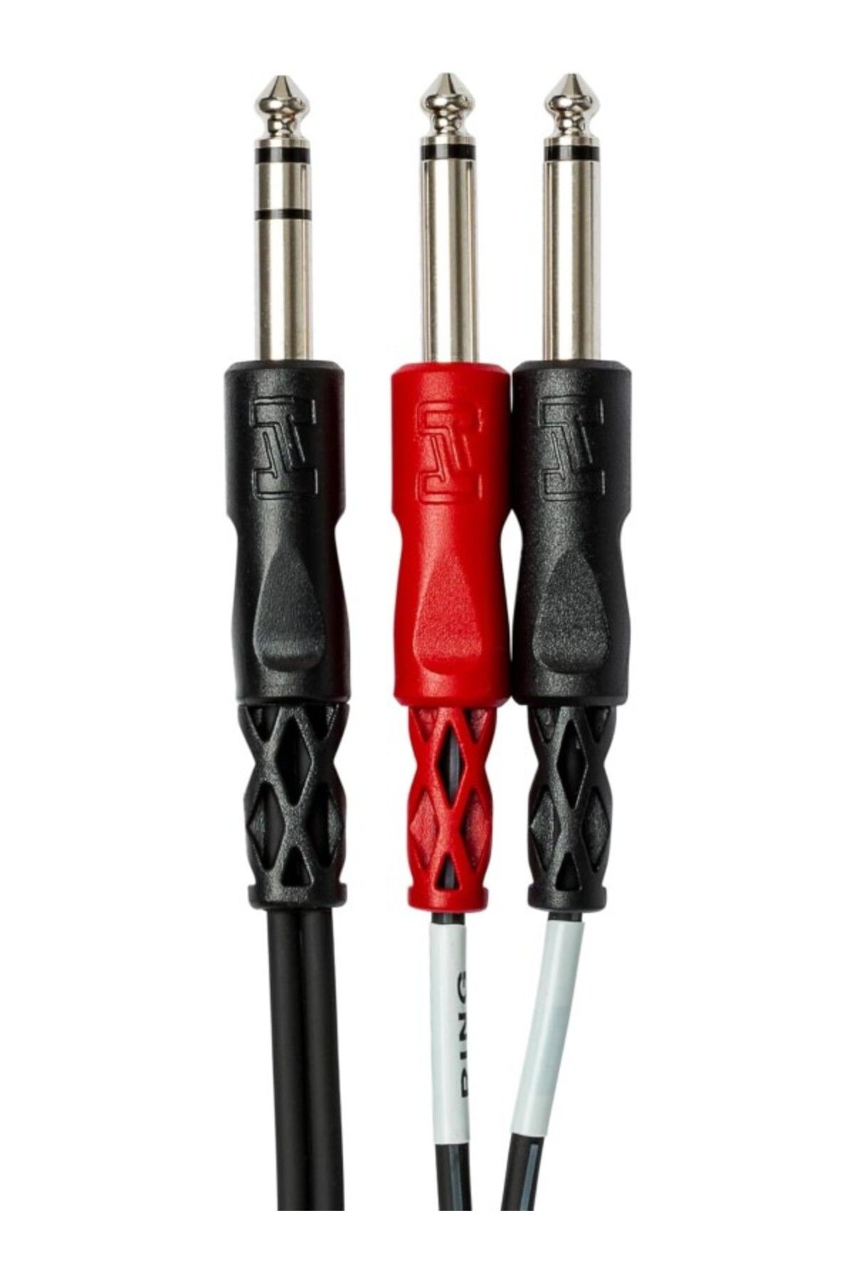 ShopZum Hosa 1/4 Inç Trs (M) - Dual 1/4 Inç Ts (M) Insert Kablo 1 M (Stp-201)