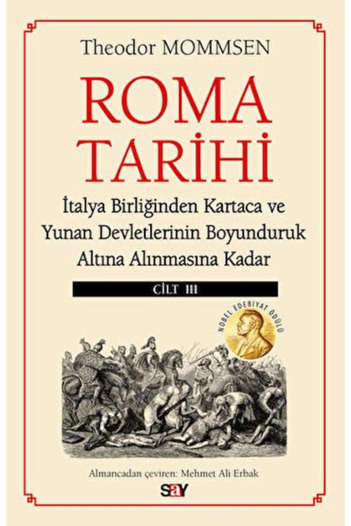 Say Yayınları Roma tarihi (Cilt3)