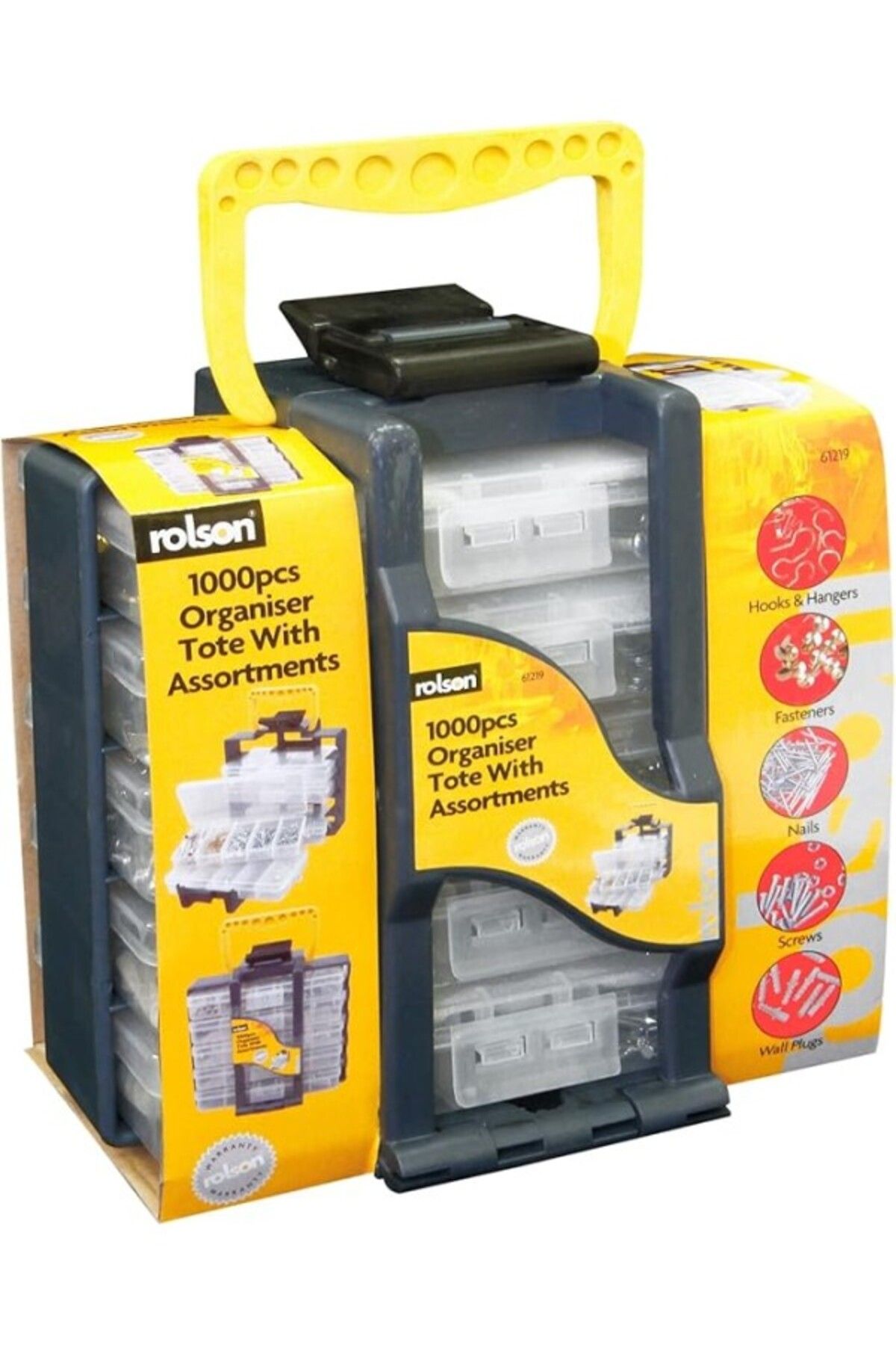 ShopZum Rolson 61219 1000 Pc Assortment Tote
