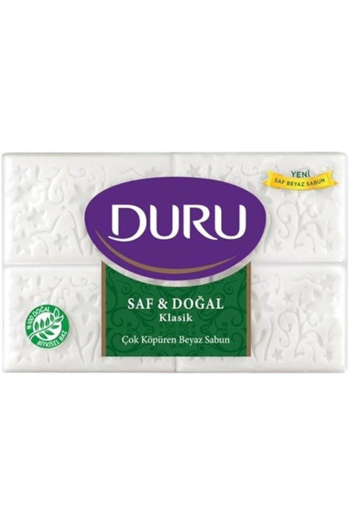 ShopZum Duru Saf &amp; Doğal Klasik Beyaz Kalıp Sabun, 600 gr
