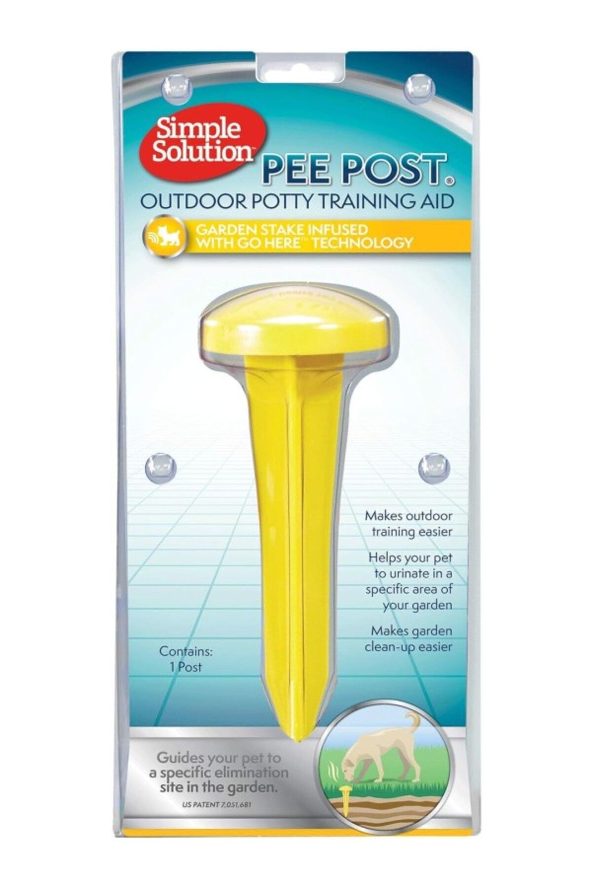 ShopZum Simple Solution Pee Post Dış Mekan Tuvalet Eğitim Kazığı