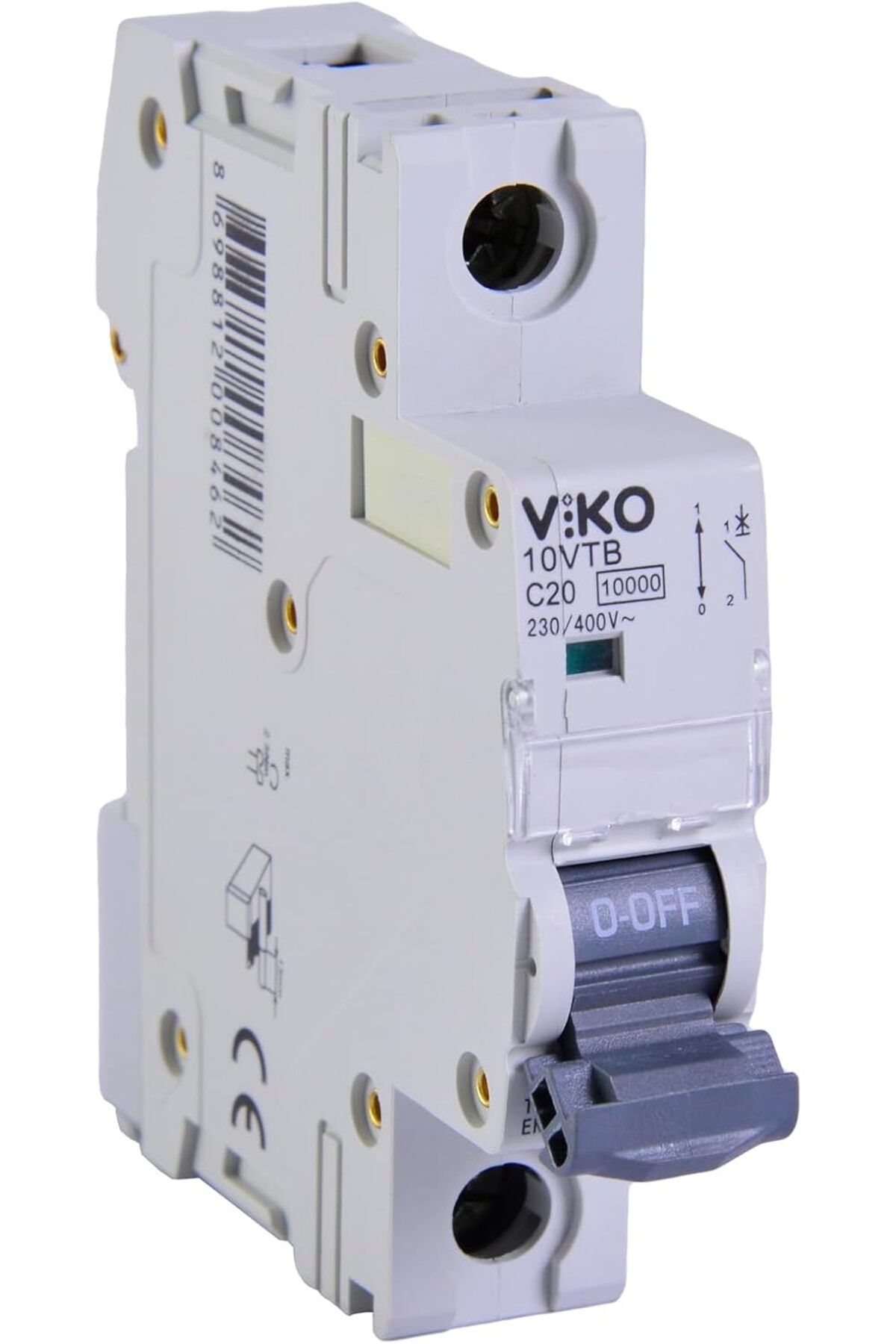 yenibagshop Otomatik Sigorta 10kA C Tipi 1 Kutup 20A