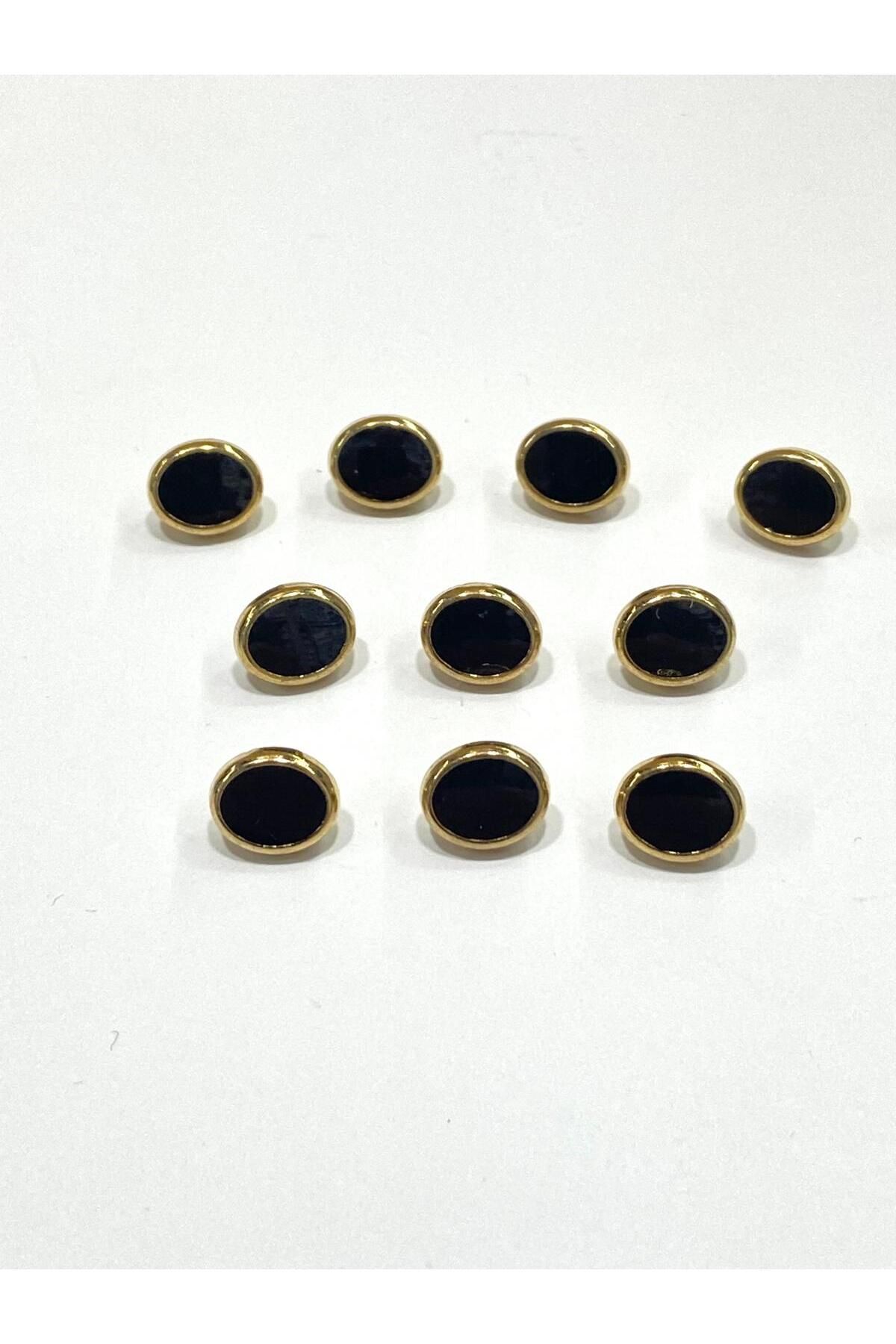 karantuhafiye Bluz Düğmesi / Metal Bluz Düğmesi / 10 Adet / Model 12