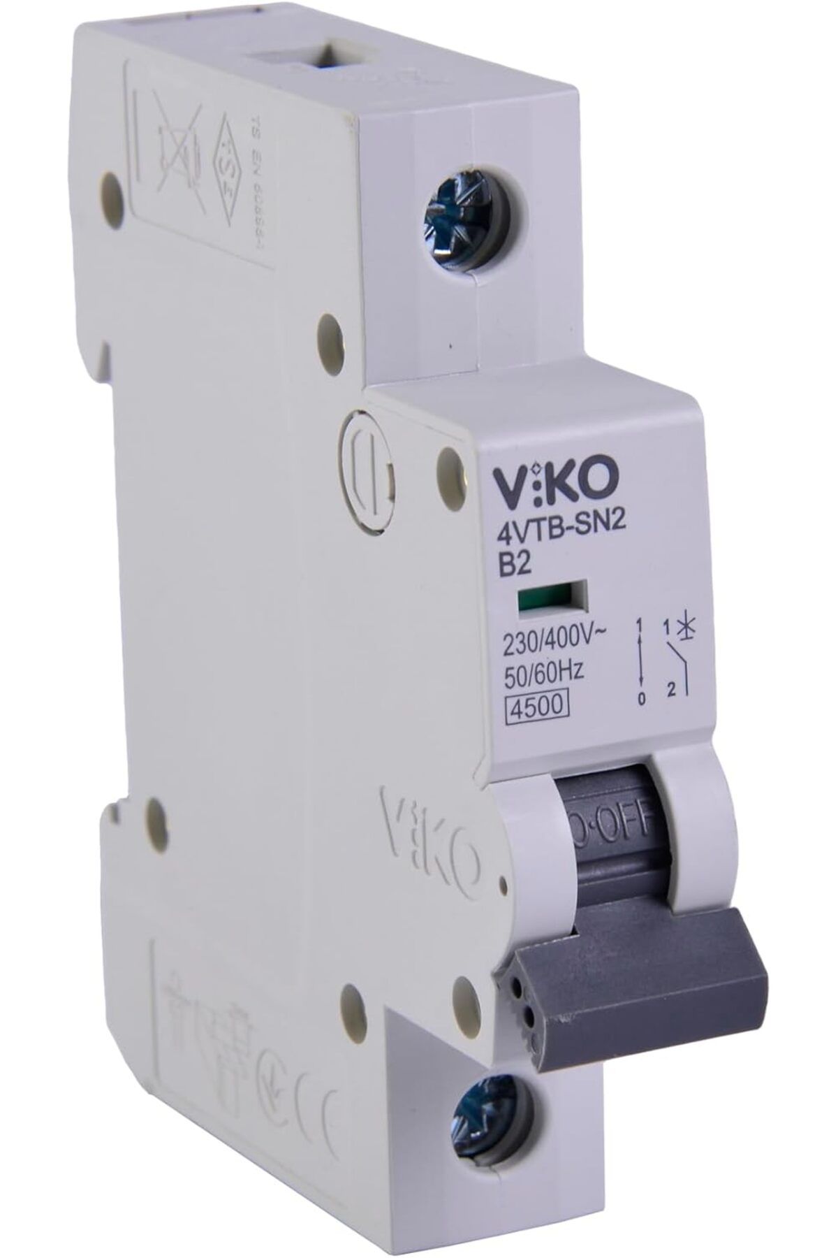 yenibagshop Otomatik Sigorta 4,5kA B Tipi 1 Kutup 02A