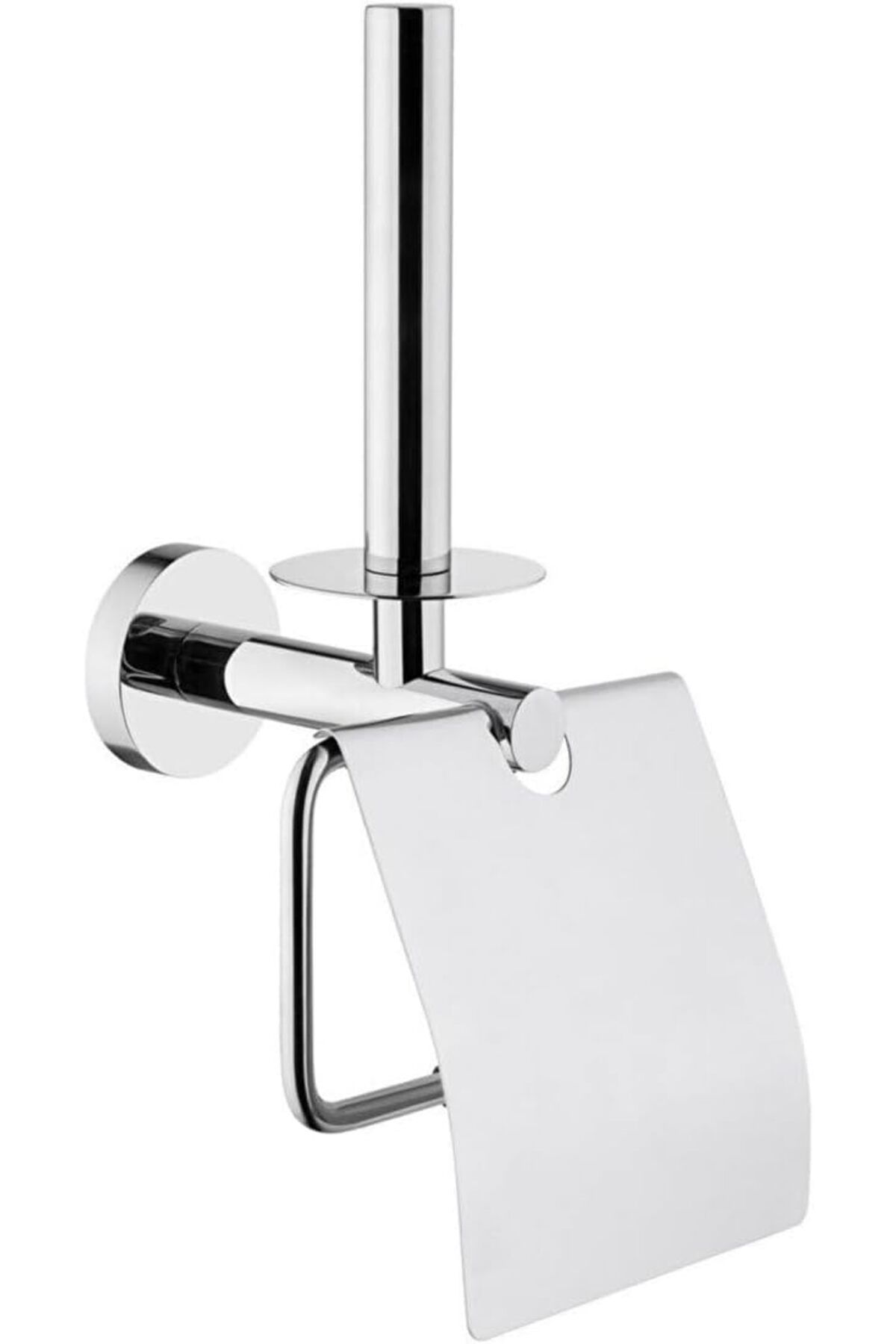 STOREMAX mrttnca Arkitekta A44968 Tuvalet Kağıtlığı, Kapaklı, Yedekli, Krom trndymrt 1087243