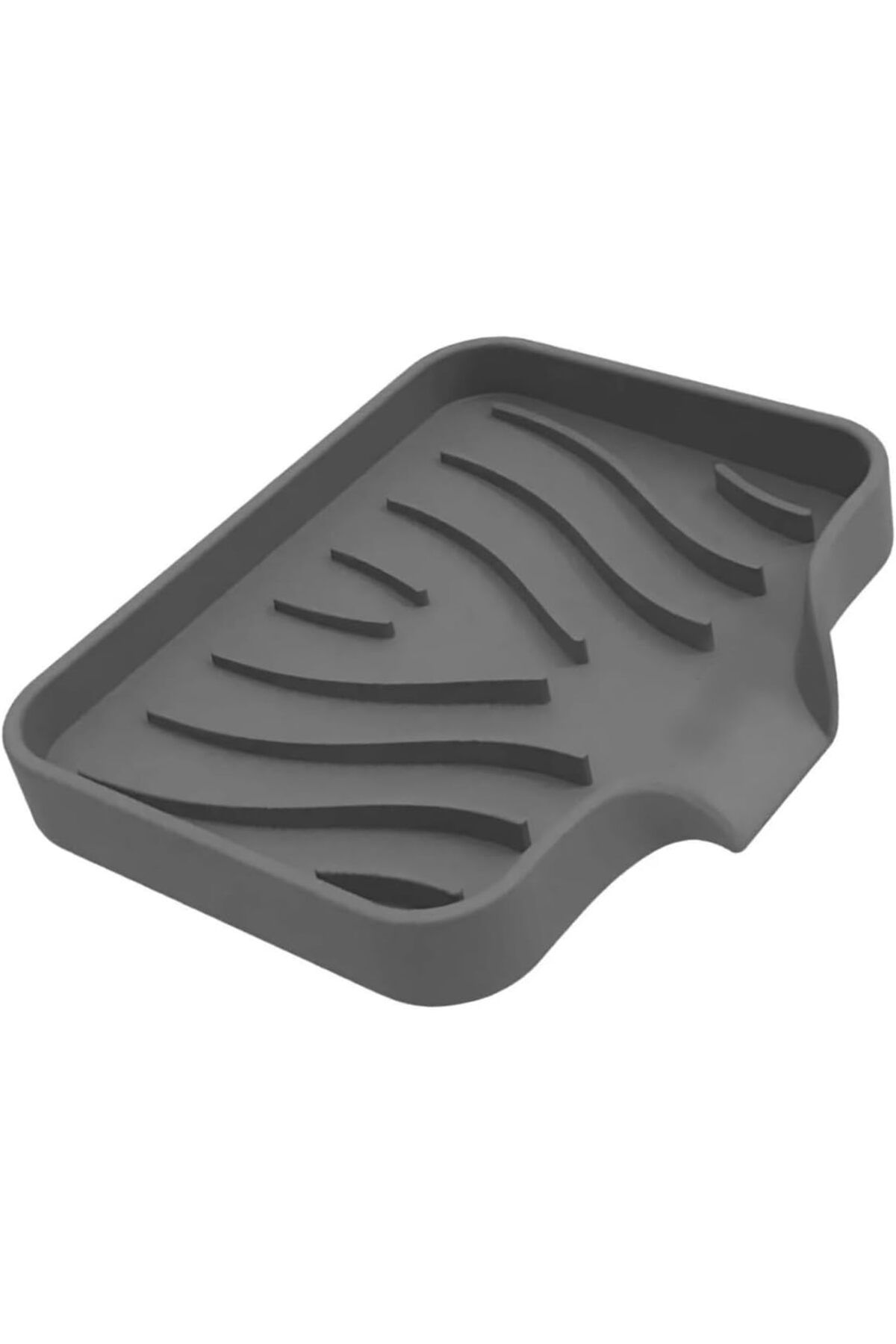 STOREMAX mrttnca Silikon Mutfak, Banyo Su Giderli Vantuzlu Esnek Sabunluk GRİ Renk trndymrt 1087243