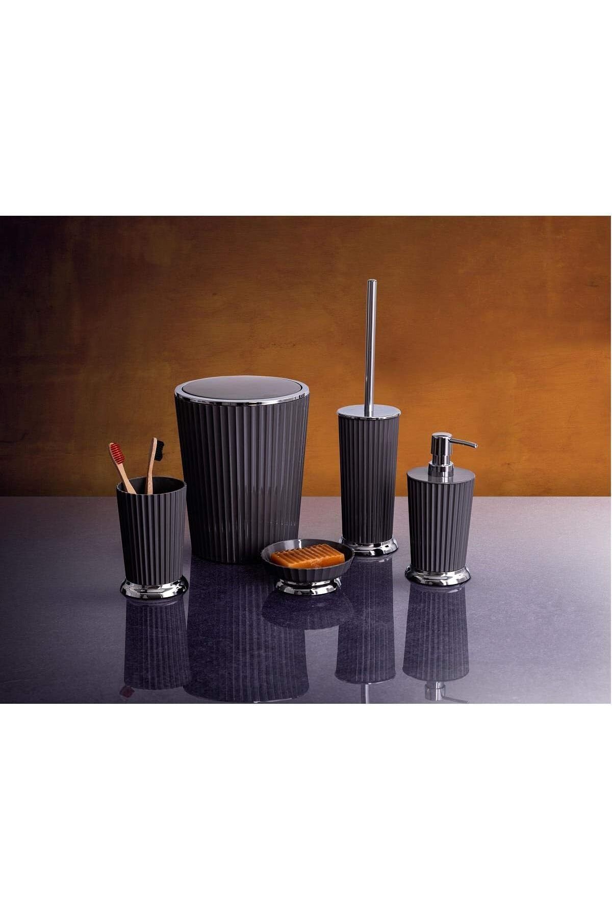 STOREMAX sellbuystore Nely Banyo Seti, Gri 1053513
