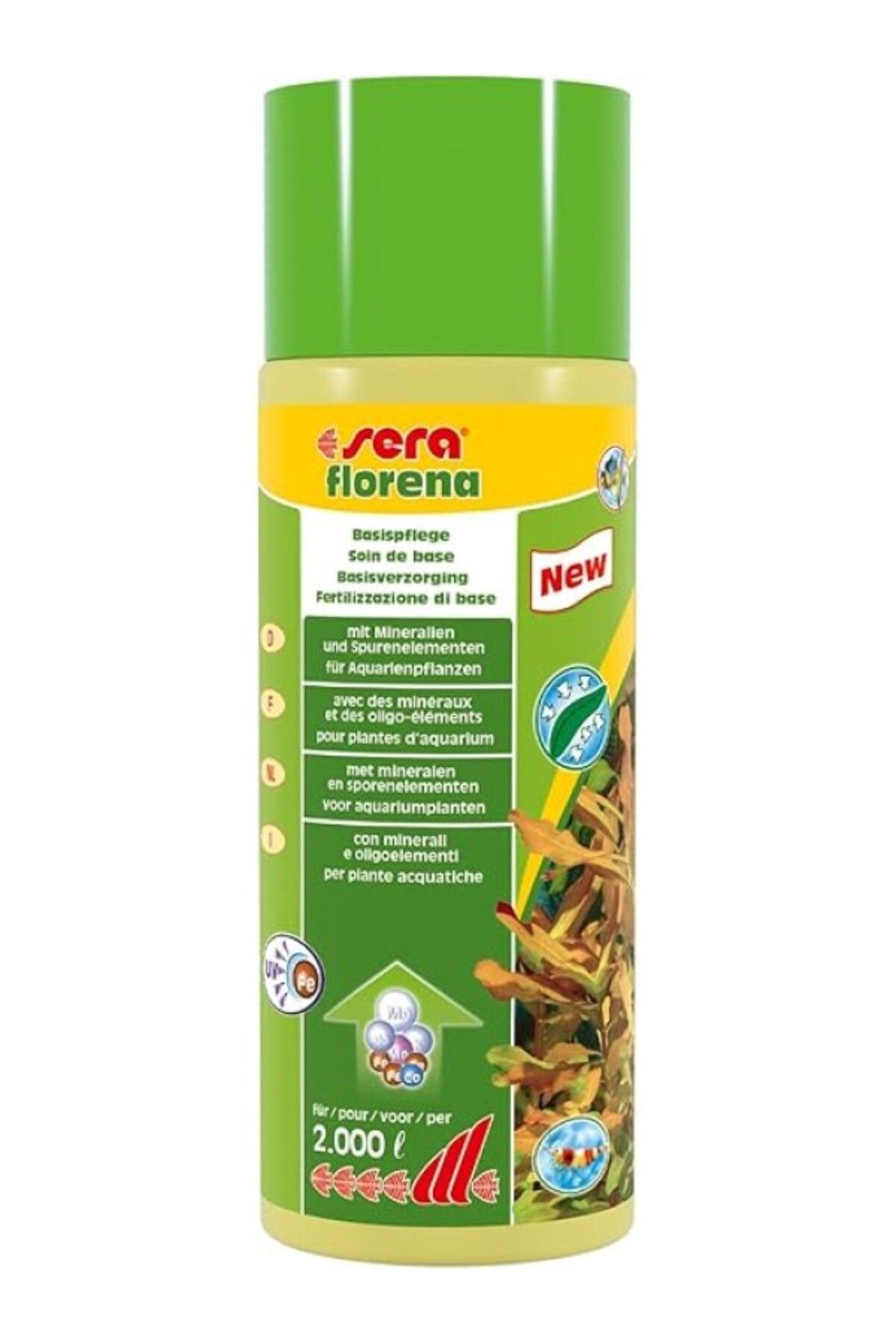 ShopZum Akvaryumdaki Muhteşem Su Bitkileri Için 500 Ml Sıvı Temel Gübre, Mineraller Ve Eser