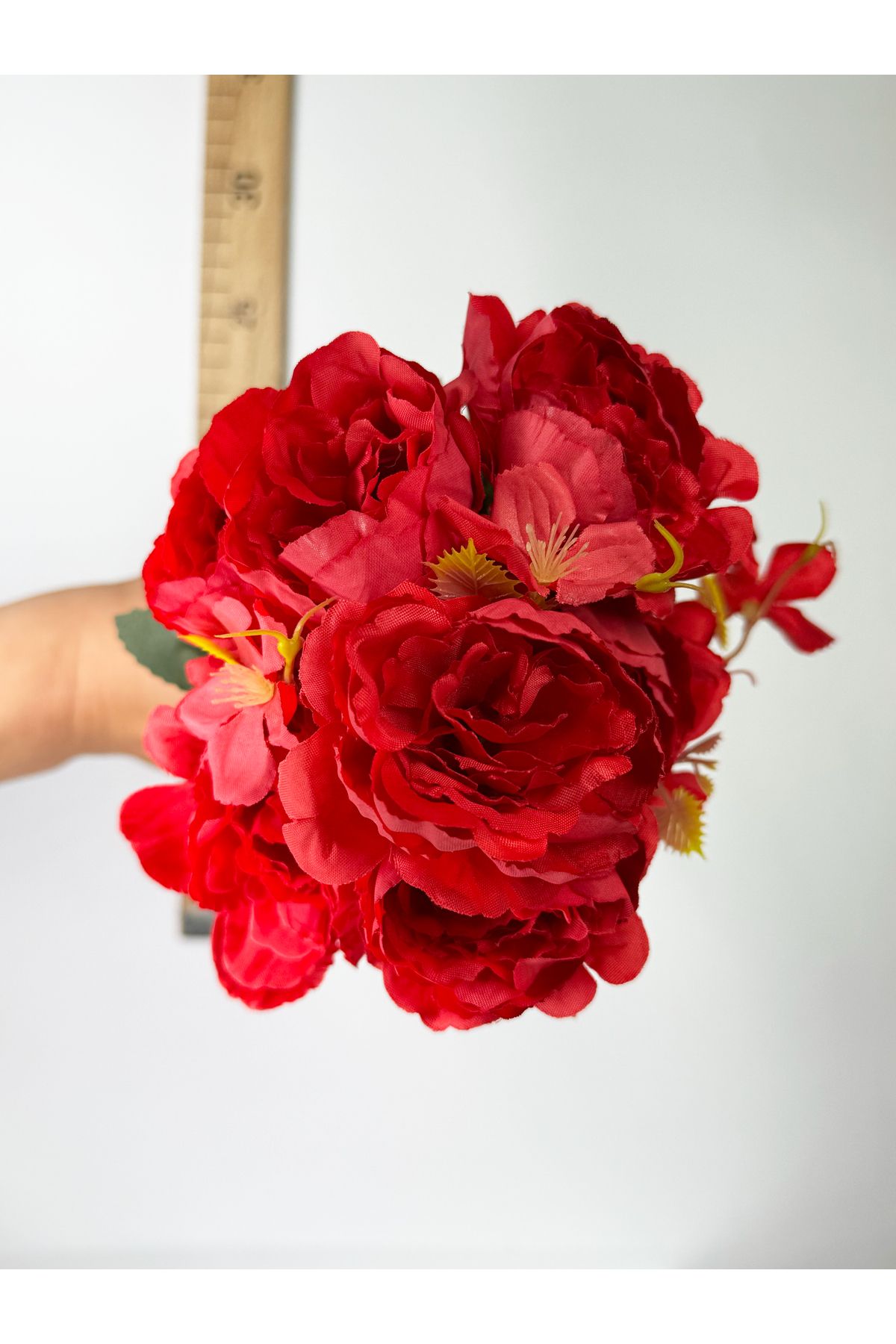 Hobi Stok Yapay Çiçek - Mineli Şakayık Küçük Buket - 30cm yükseklik
