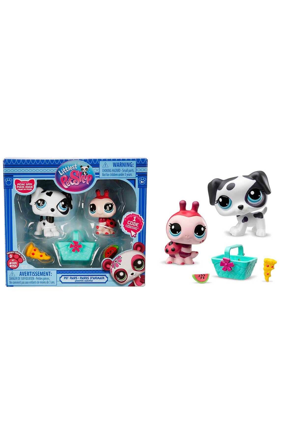 TOYFEST LPS Miniş 2’li Figür Seti Seri 3 No:156-149 Dalmaçya Köpeği ve Uğur Böceği