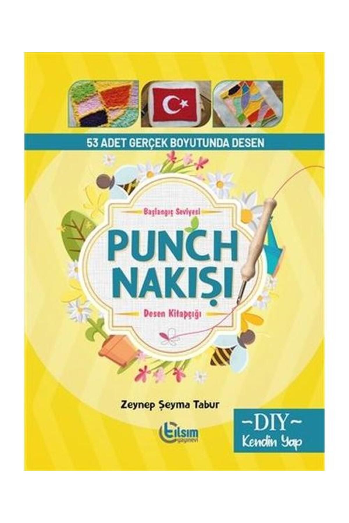 TILSIM YAYINEVİ Başlangıç Seviyesi Punch Nakışı Desen Kitapçığı