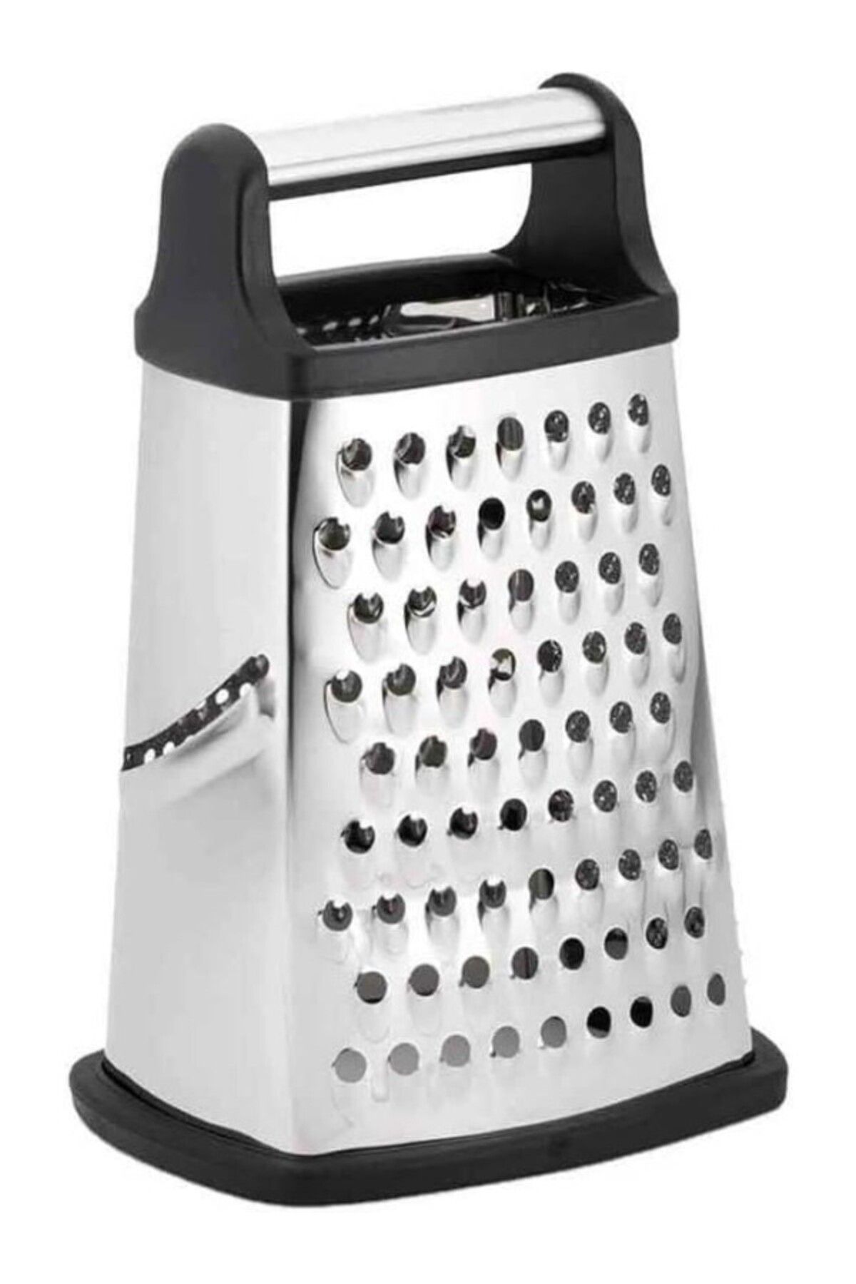 ShopZum Çelik Mutfak Rendesi - Geniş Yüzey - İnce Kalın Rende - Doğrayıcı - 25 Cm