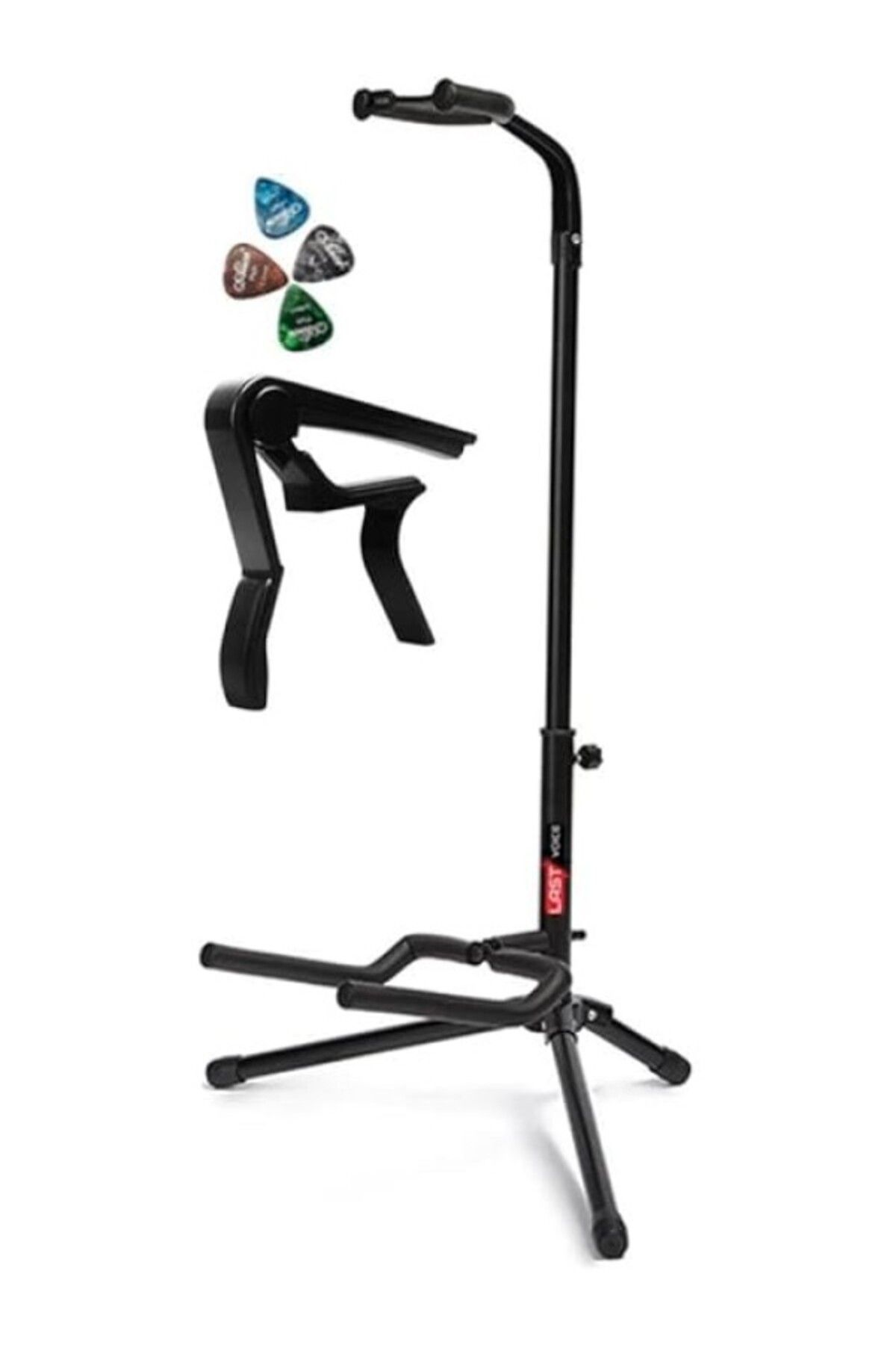 ShopZum Lastvoice Gtr-01C Gitar Standı Sehpası + Capo + Pena Paketi