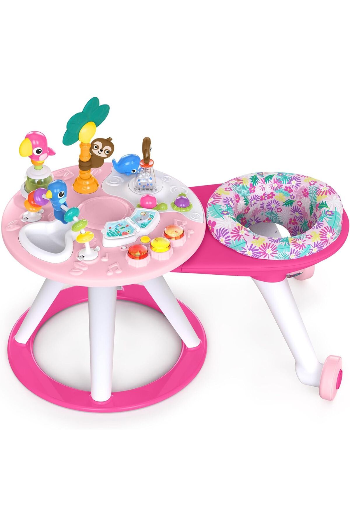yenibagshop Starts We Go 2'si 1 Arada Gezinti Bebek Aktivite Merkezi ve Masası, Tropik Mercan, 6 Aylık ve Üzeri