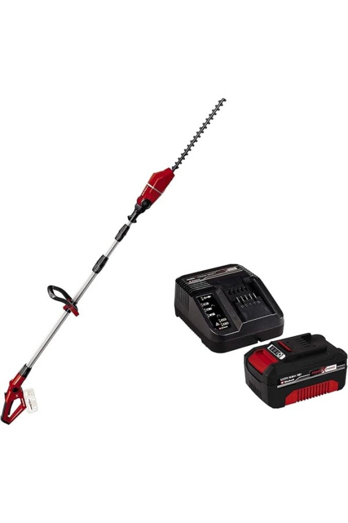 ShopZum Ge-Hh 18/45 Li T - Solo, Akülü Yüksek Çit Budama Ve 18V 4,0 Ah Pxc Starter Kit