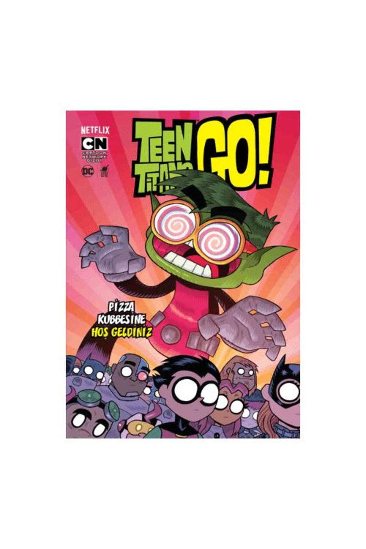 Dinozor Genç Teen Titans Go! Pizza Kubbesine Hoş Geldiniz