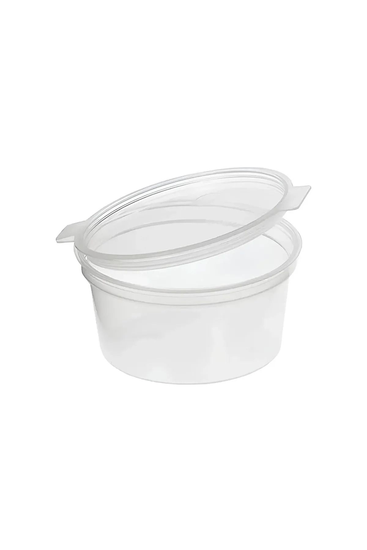 MEYPAK Sert Plastik Kapaklı Sos Kabı 60 Cc - 50 Adet
