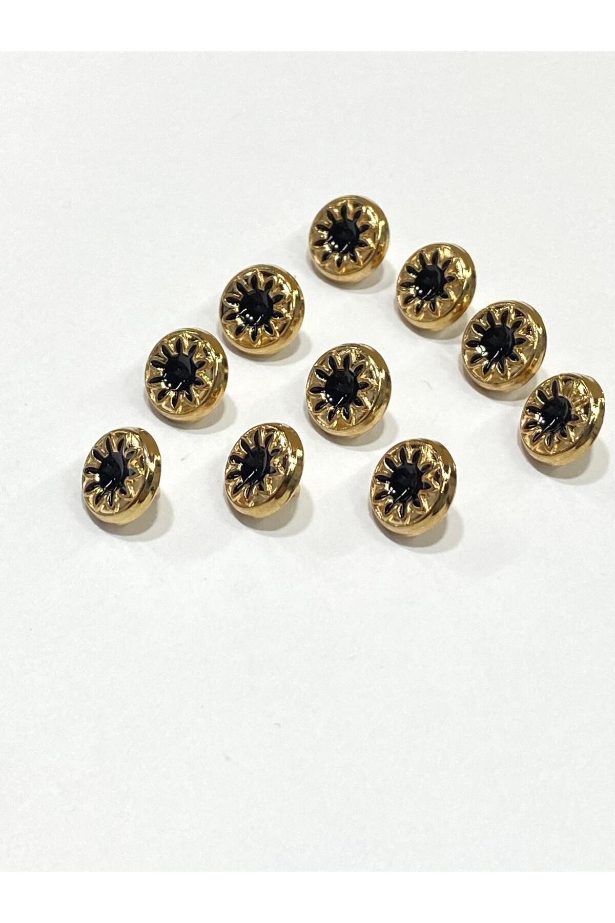 karantuhafiye Bluz Düğmesi / Metal Bluz Düğmesi / 10 Adet / Model 13