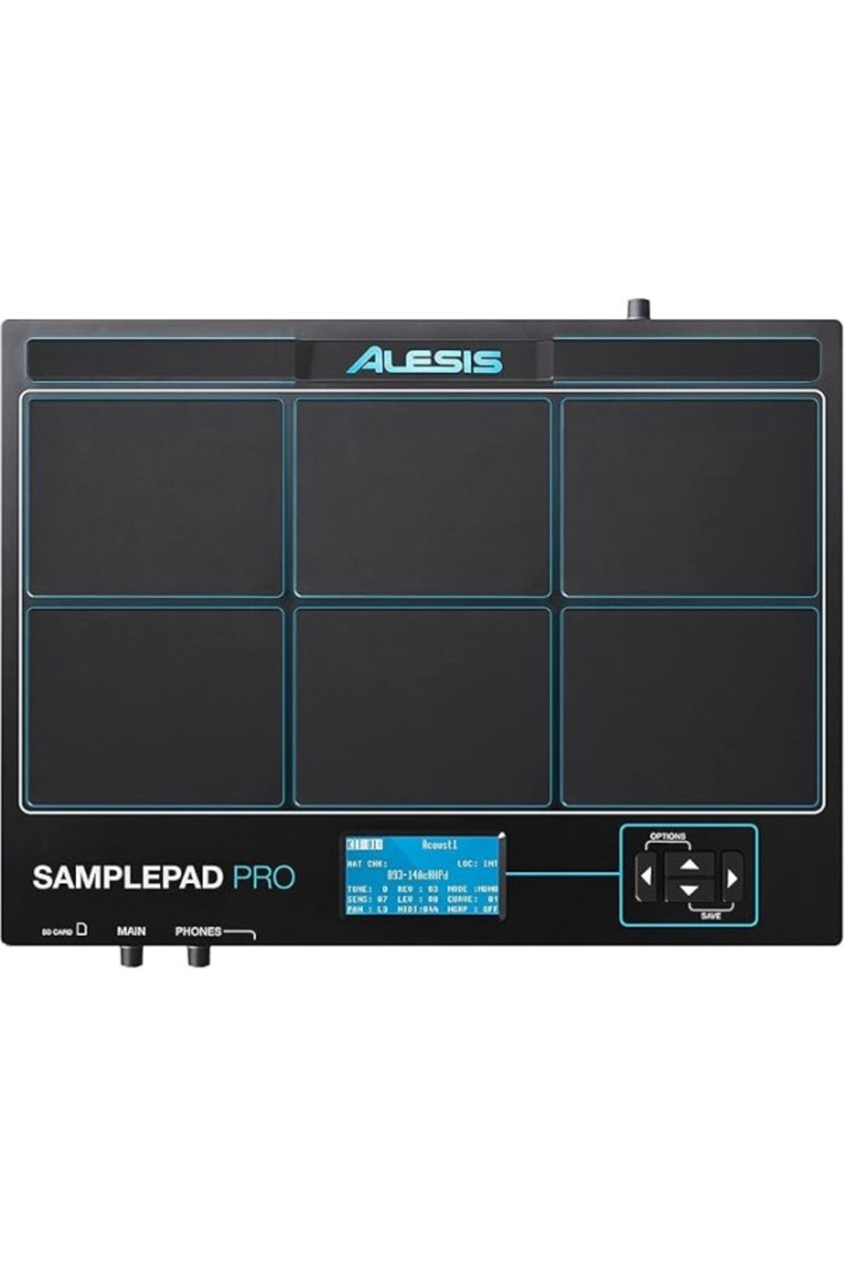ShopZum Alesis Samplepad Pro, Kauçuk Pedli 8 Pedli Vurmalı Enstrüman Ve Örnek Tetikleme Enstrümanı, Aktif