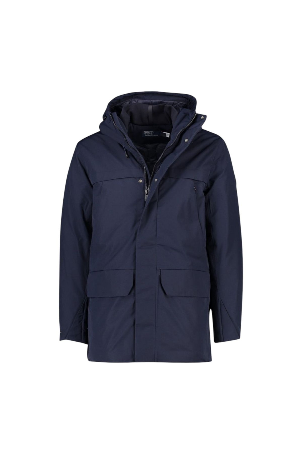 Polo Ralph Lauren Insulated Winter Coat dark blue hood