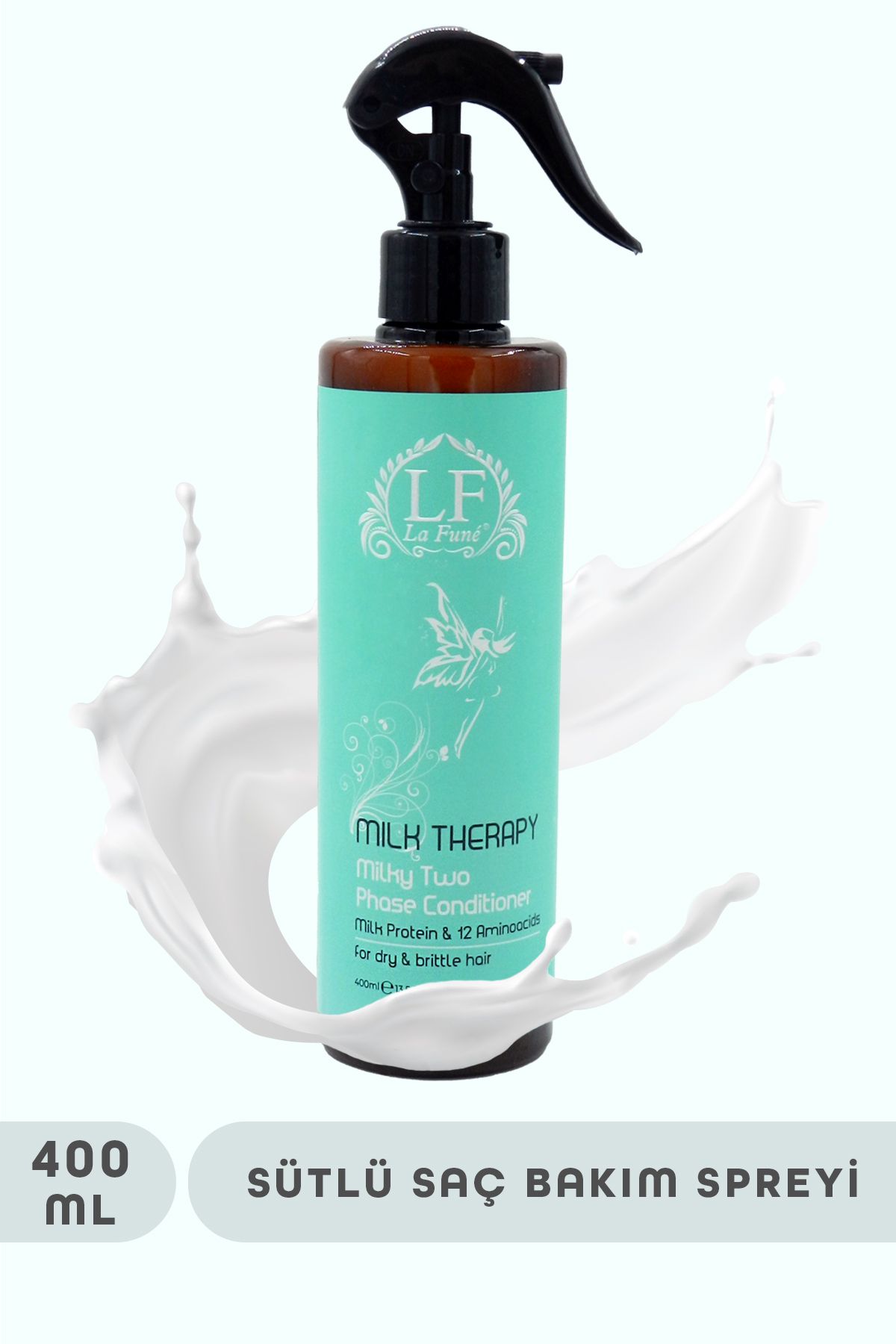 LF Lafune Milk Therapy Kremsi Süt Proteinli Koruyucu Saç Bakım Spreyi 400 ml