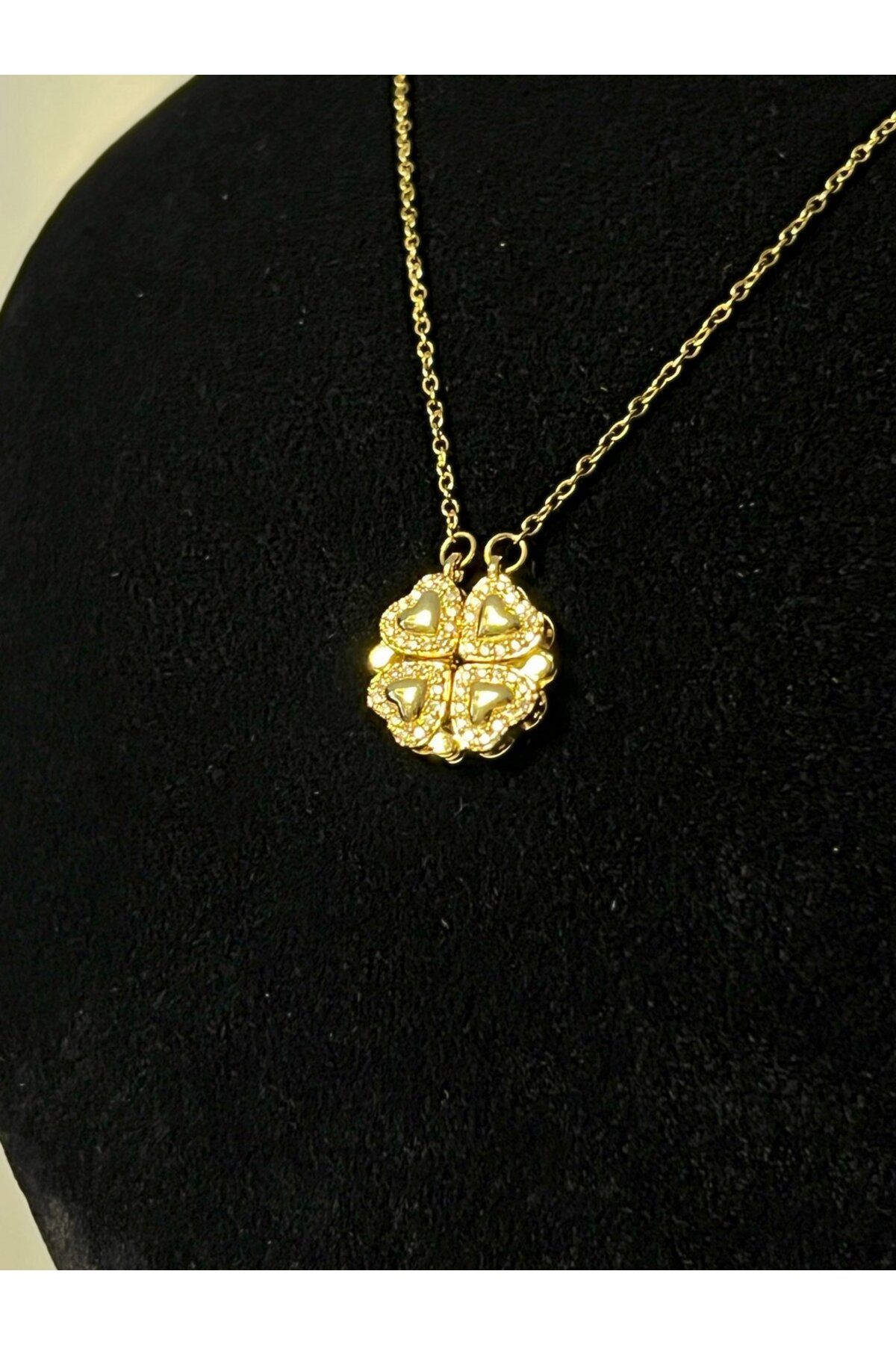CEY ACCESSORY AÇILABİLİR YONCA KOLYE