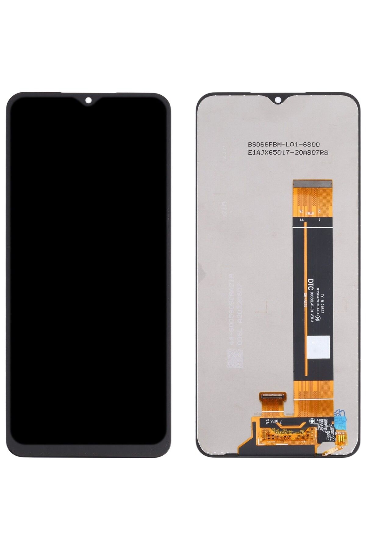 indirimplus A23 Uyumlu LCD EKRAN A235 Siyah Renk İlanı Çıtasız AAA KATİTE