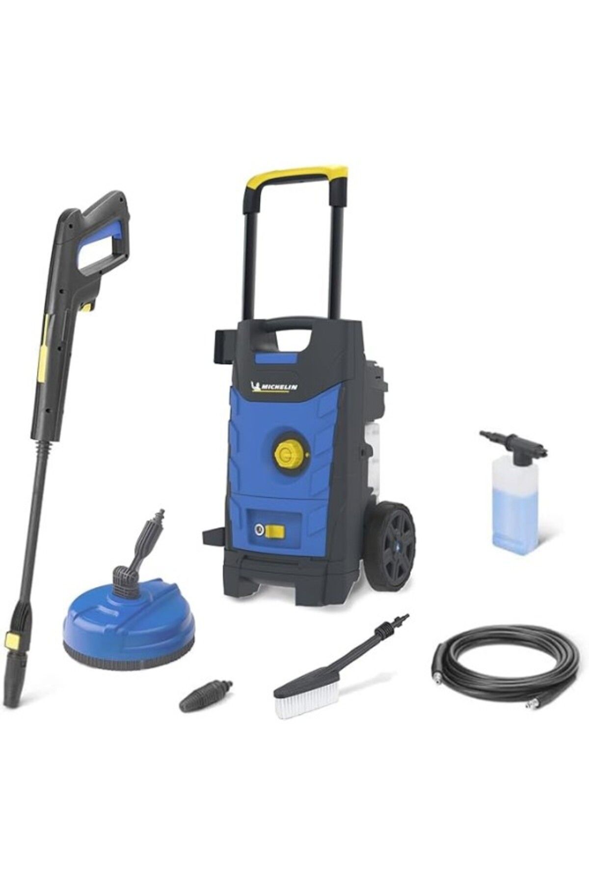ShopZum Mpx19Elp 1900 Watt 140 Bar Profesyonel Basınçlı Yıkama Makinesi + Zemin Ve Araç Yıkama