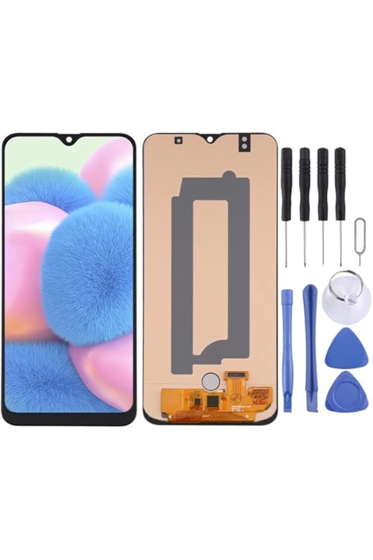 indirimplus SAMSUNG A30S LCD EKRAN A307 LCD EKRAN çıtasız vre444