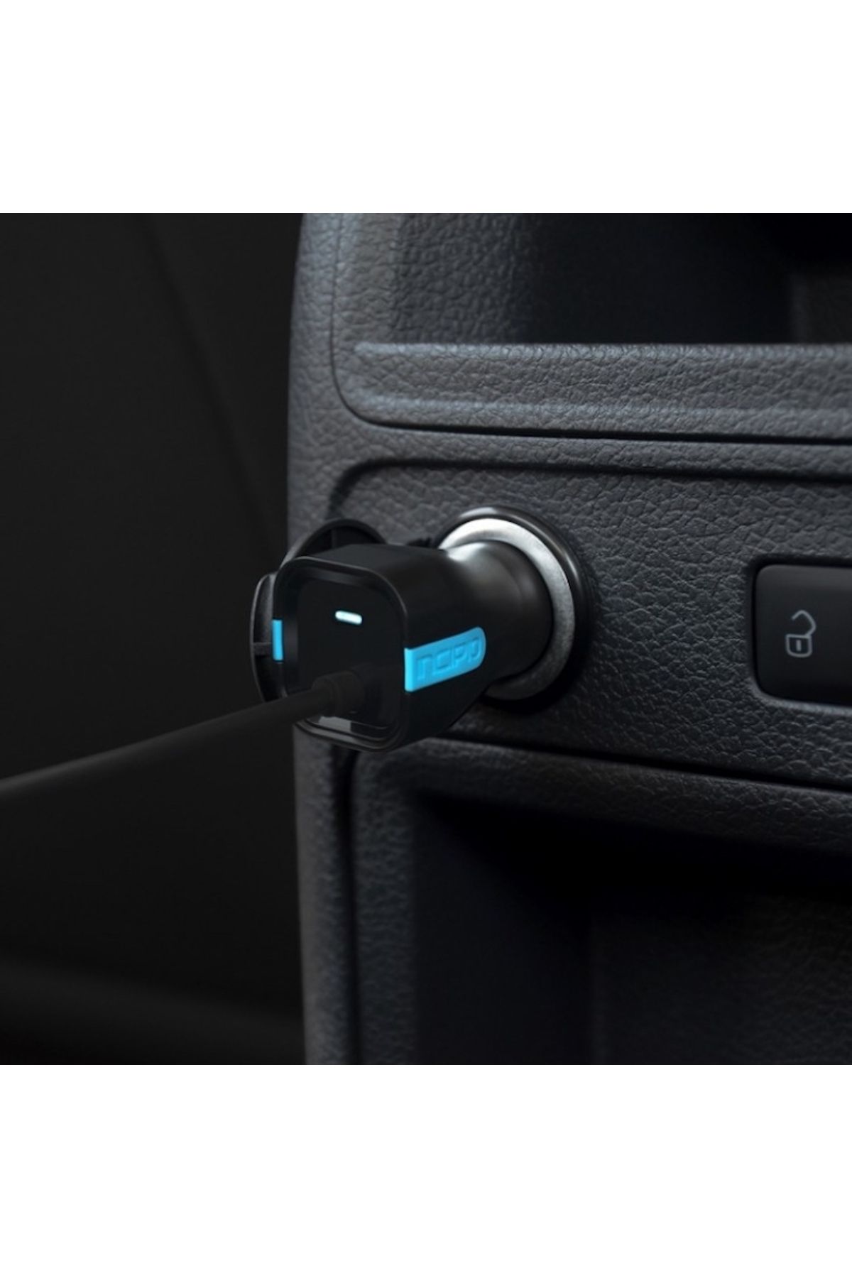 Incipio-Insbio 15W USB-C Car Charger with Built-in Cable 4