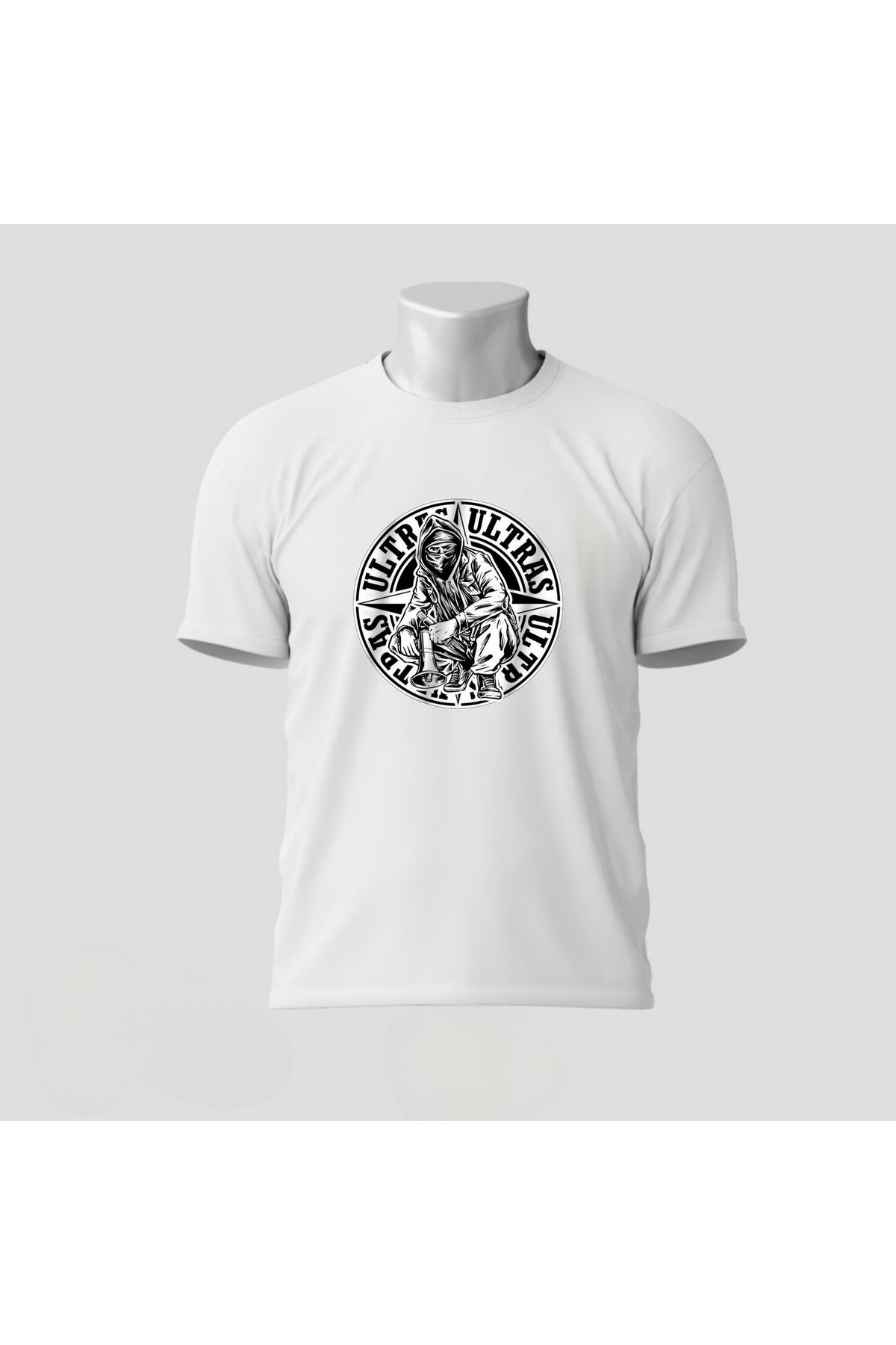 SARI ULTRAS PUSULA COMPASS TEMALI TSHIRT %100 PAMUK