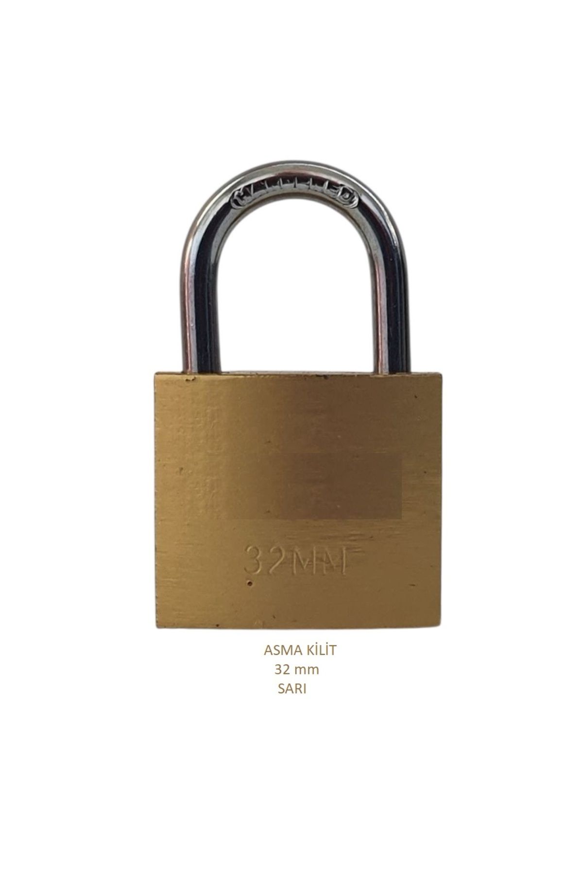 Adilon ASMA KİLİT 32mm Sarı