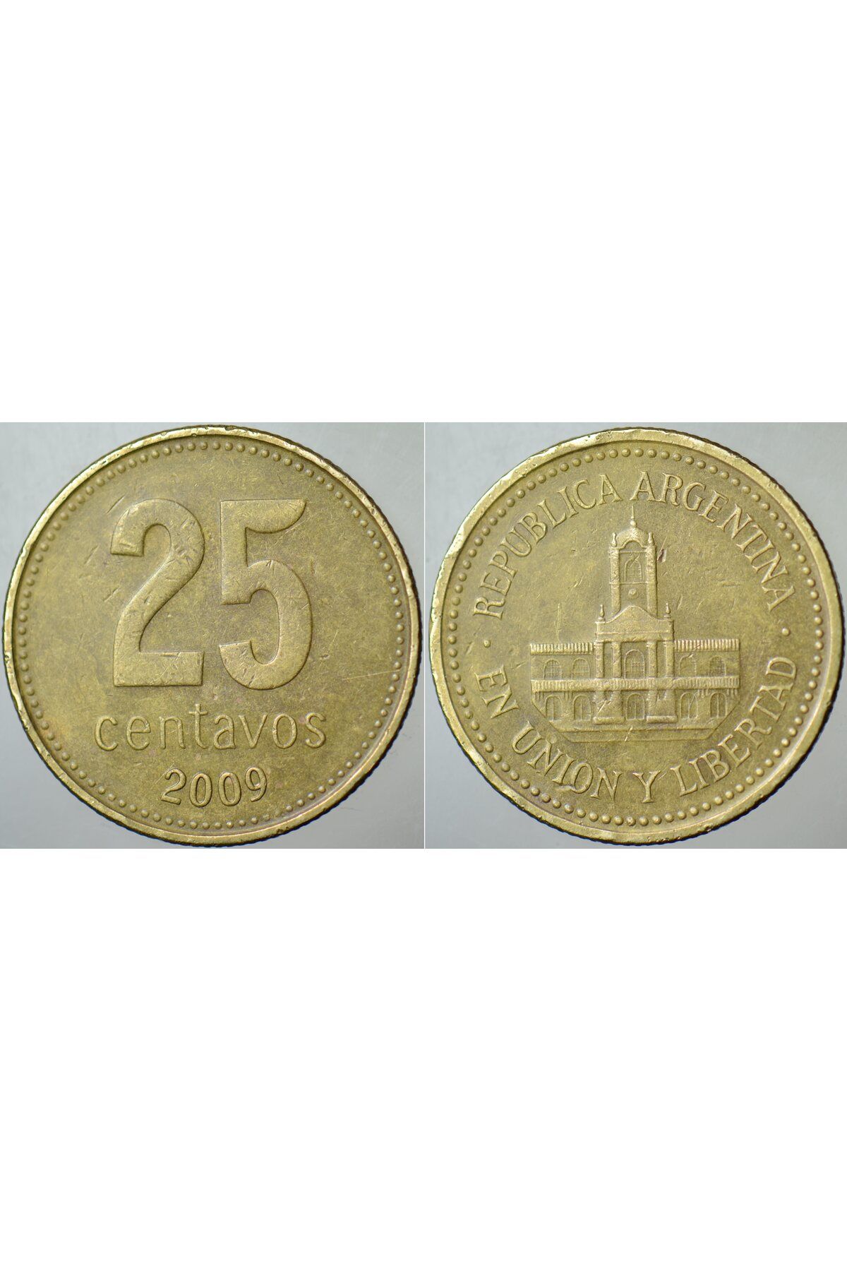 Banknoting ARJANTİN 25 CENTAVOS 2009