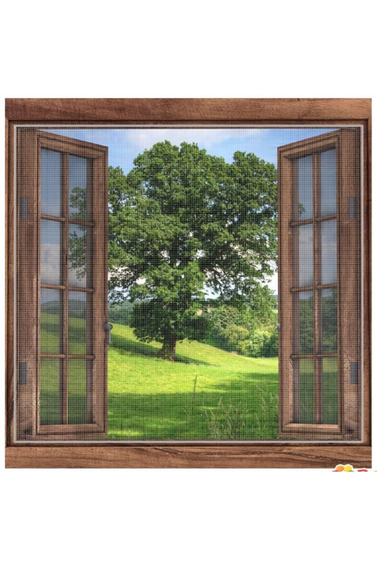 Home Yapışkanlı Çift Kanat Sineklik