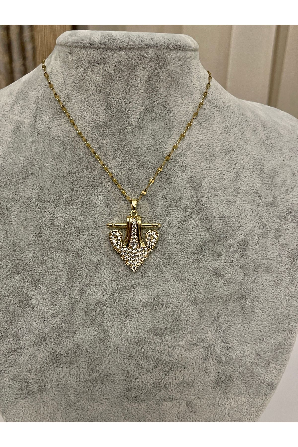 Füruzan Jewelry Çelik Serenay Kolye