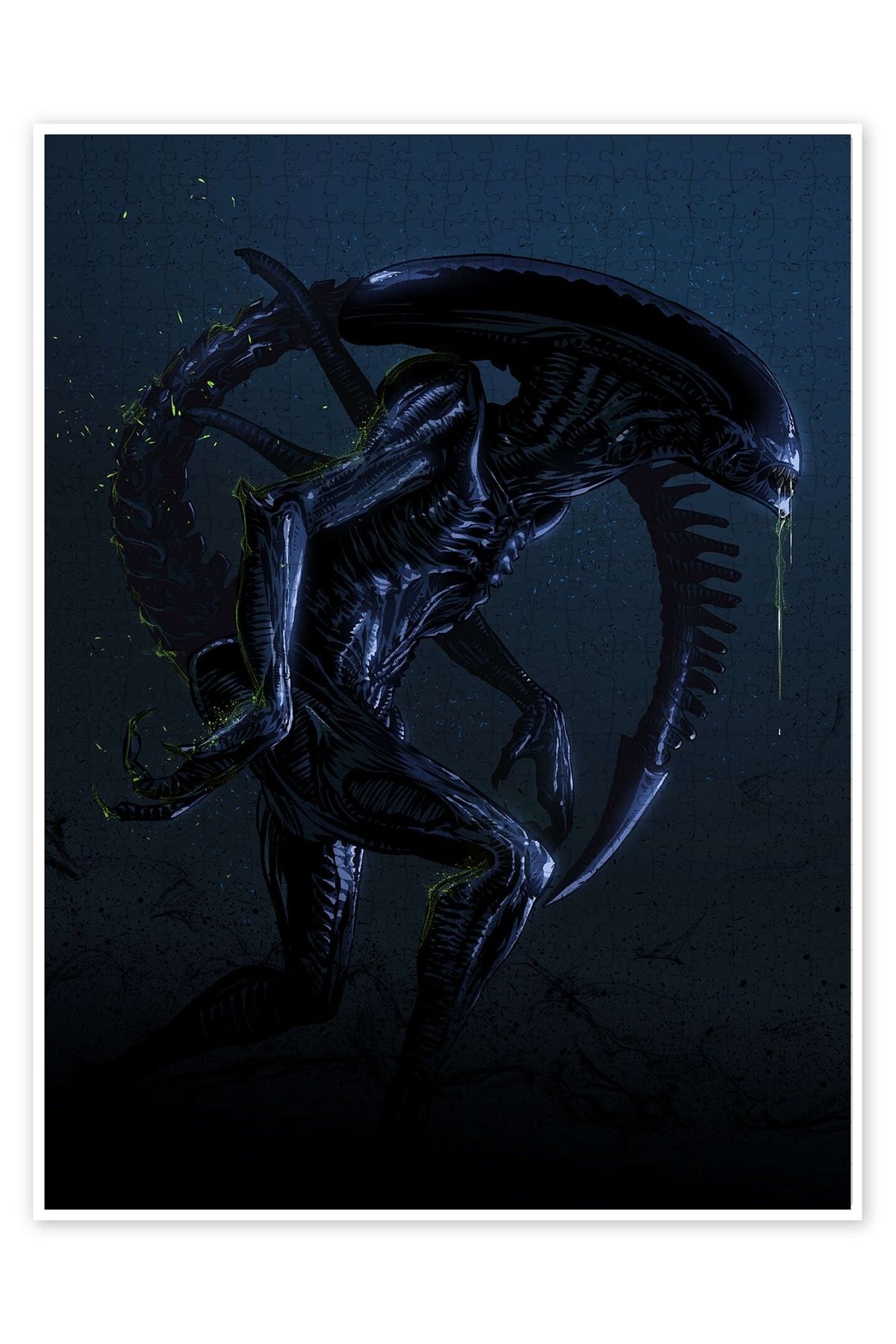 Jeronkarji Alien II 500 Parça Puzzle Yapboz Klasik Film Temalı