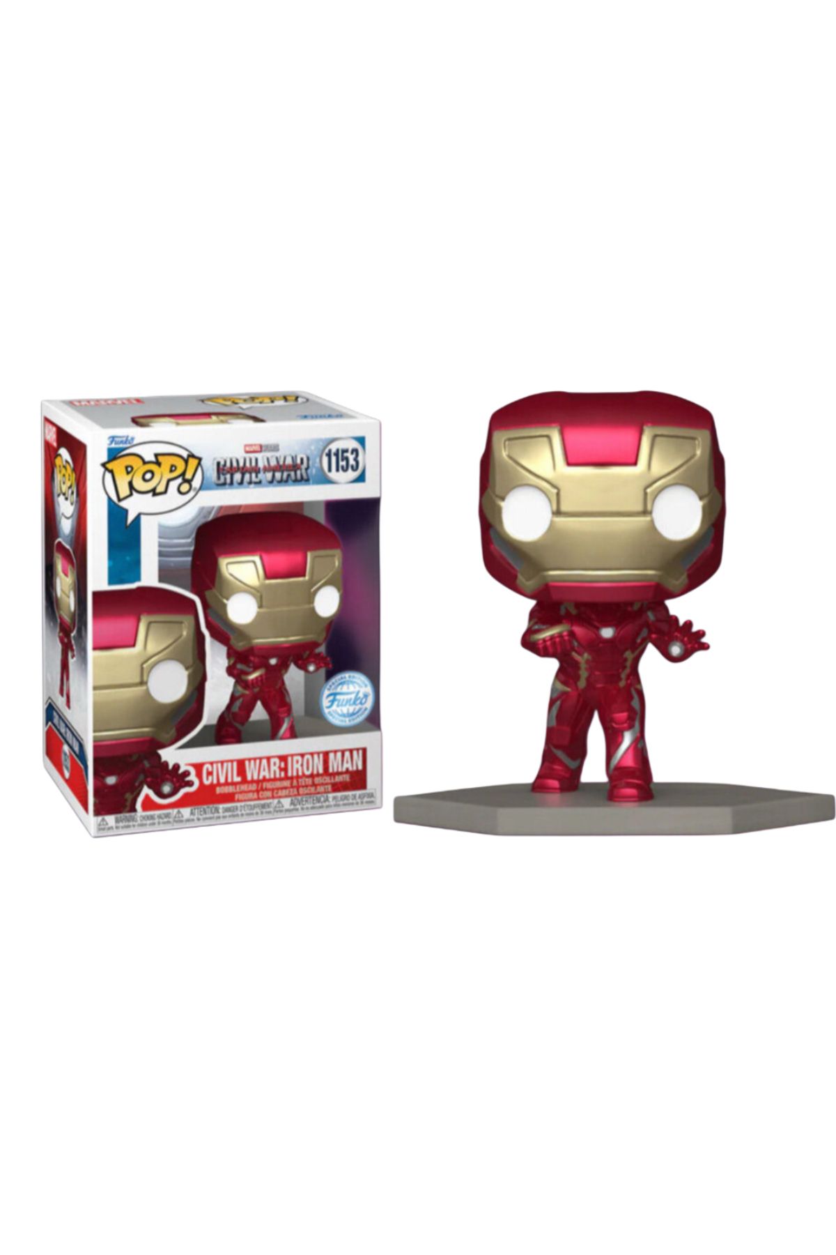 Funko Marvel Civil War - Iron Man Pop #1153