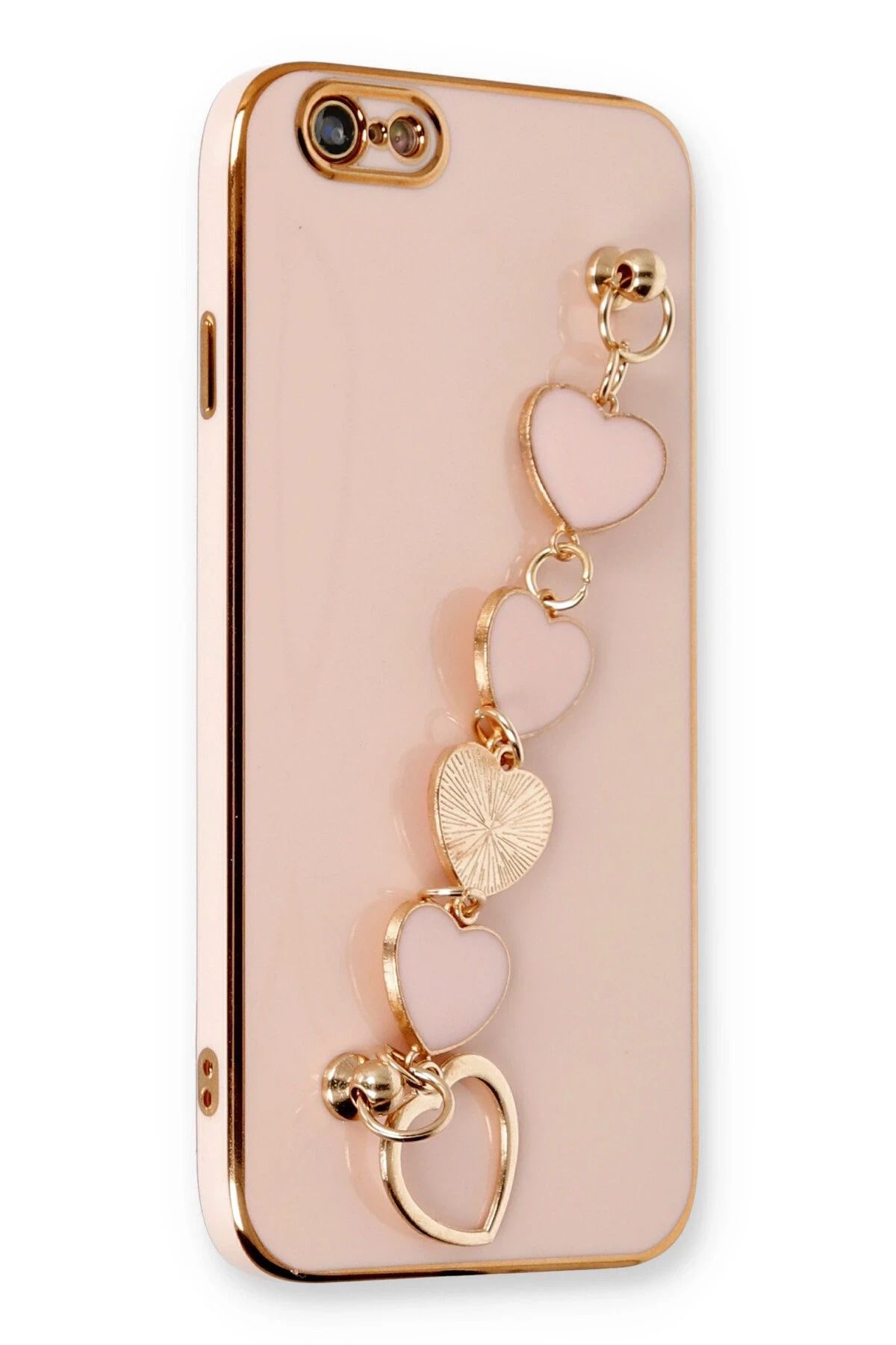 CepteToptan iPhone 6 Kılıf Esila Silikon - Pudra
