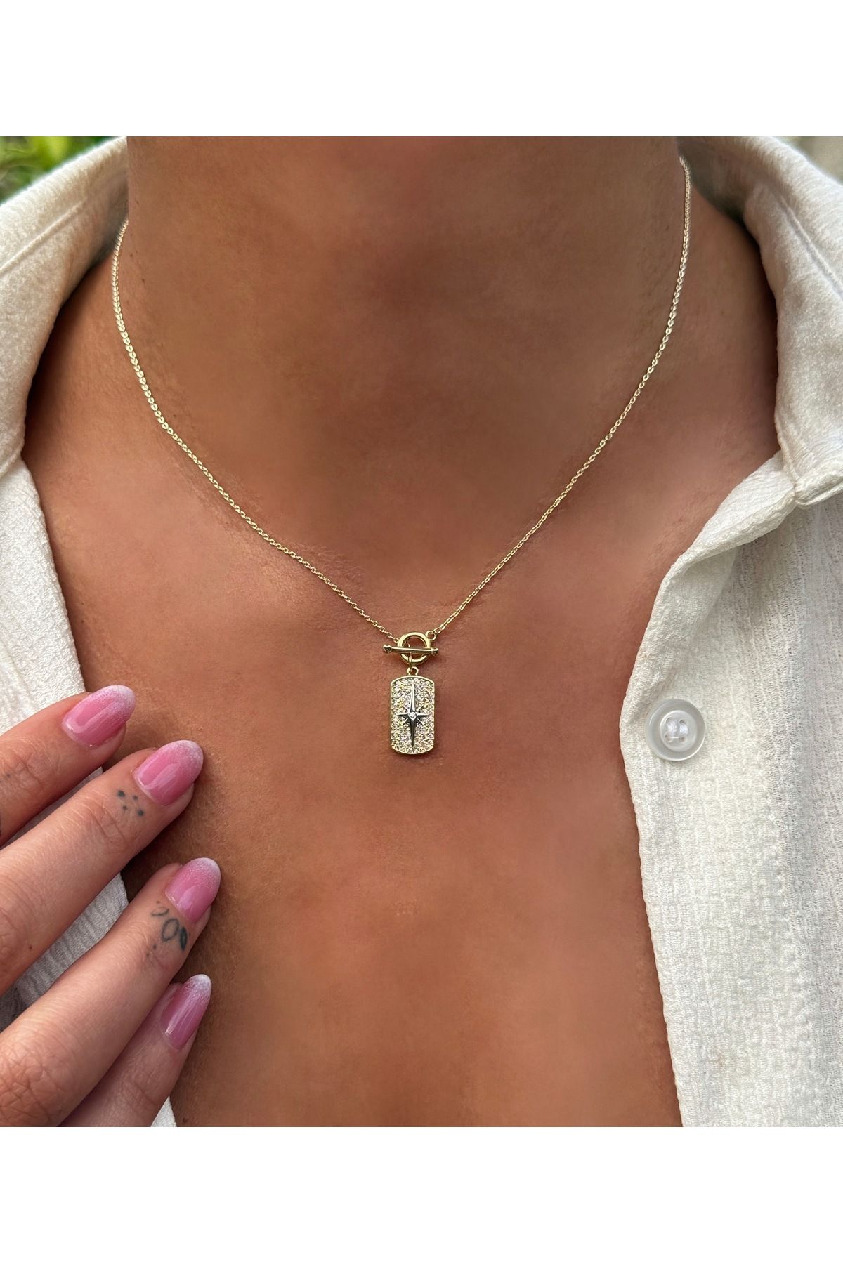 HeyYou Jewelry Minimal kolye