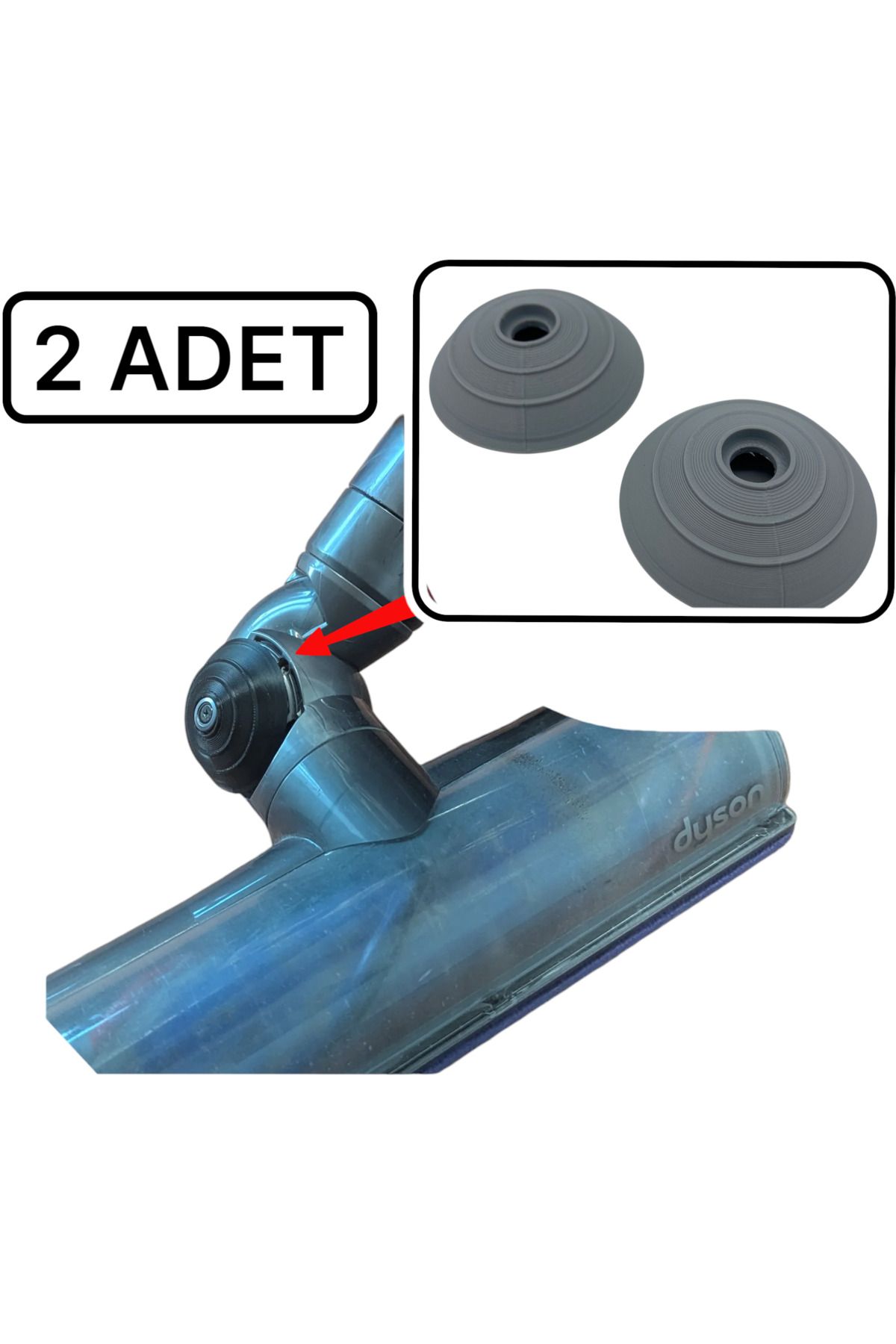 Ehlikeyif Dyson V-ball Tekerlek Teker (2 ADET) | V6 V7 V8 V10 V12 Uyumlu | Süpürge Başlık Tekeri