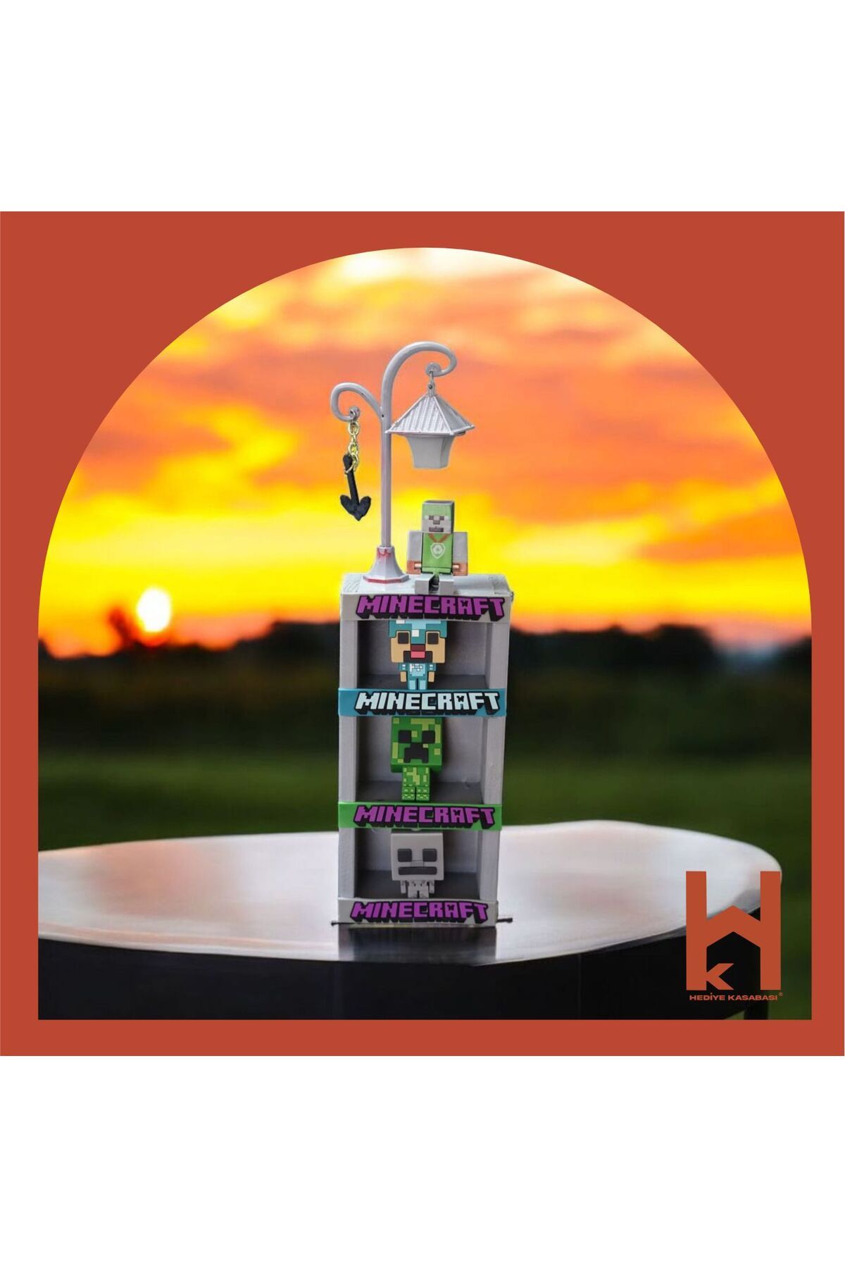 Hediye Kasabası MİNECRAFT FİGÜR KÜTÜPHANESİ