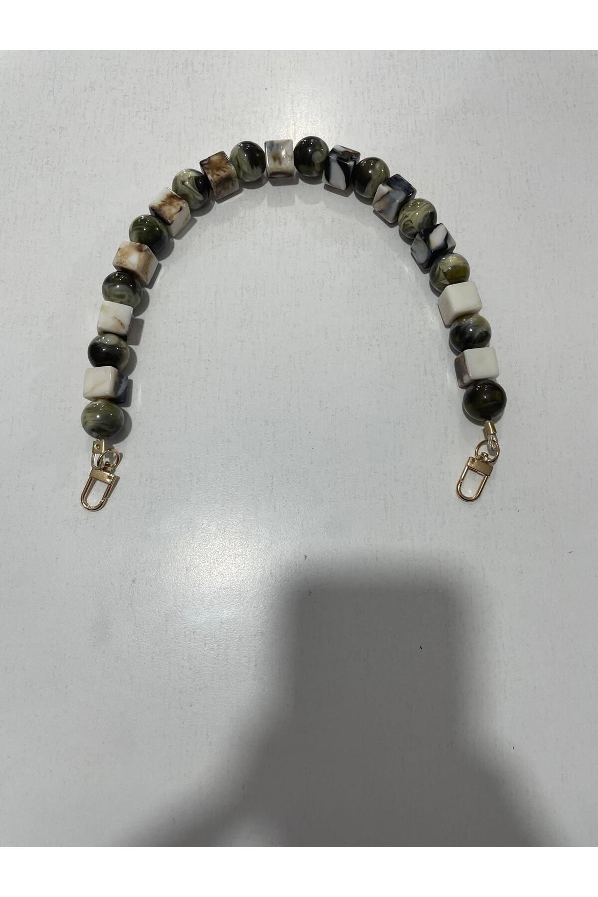 ZÜLEYHA TUHAFİYE HOBİ AKRİLİK YUVARLAK KARE ÇANTA SAPI 45 CM