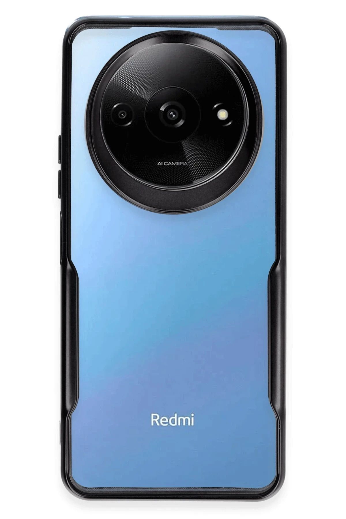 CepteToptan Xiaomi Redmi A3 4G Kılıf Boyi Silikon Kapak - Siyah
