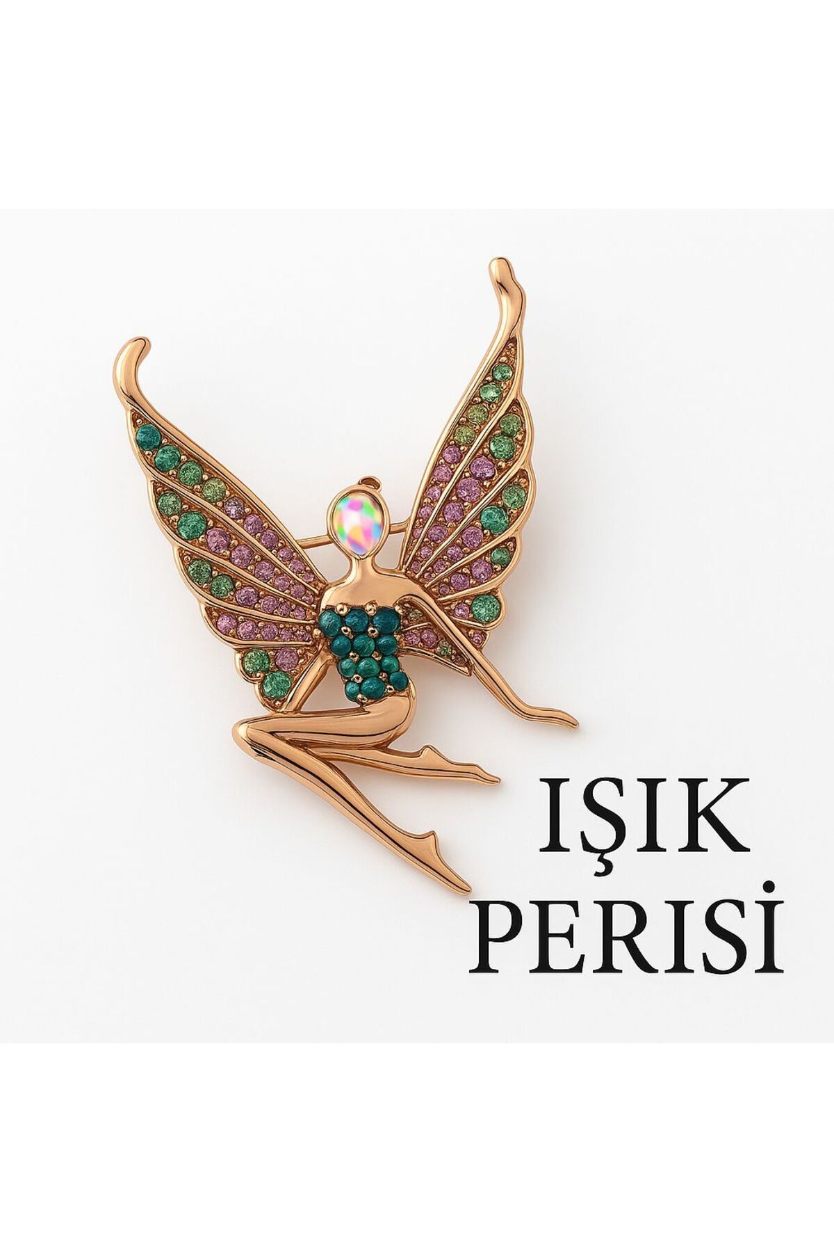 NİLYA Işık Perisi Broş