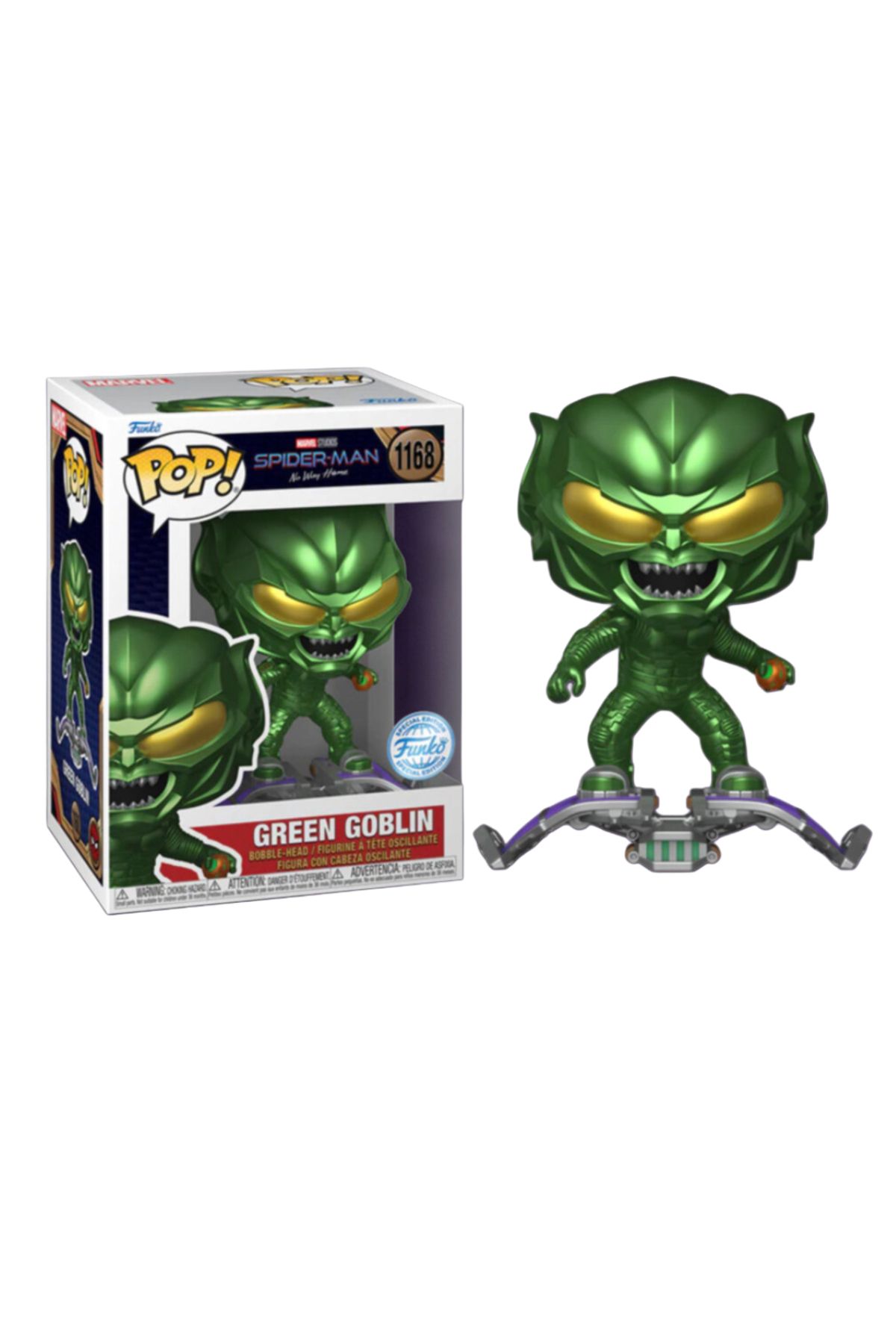 Funko Marvel Green Goblin Exclusive Funko Pop! #1168