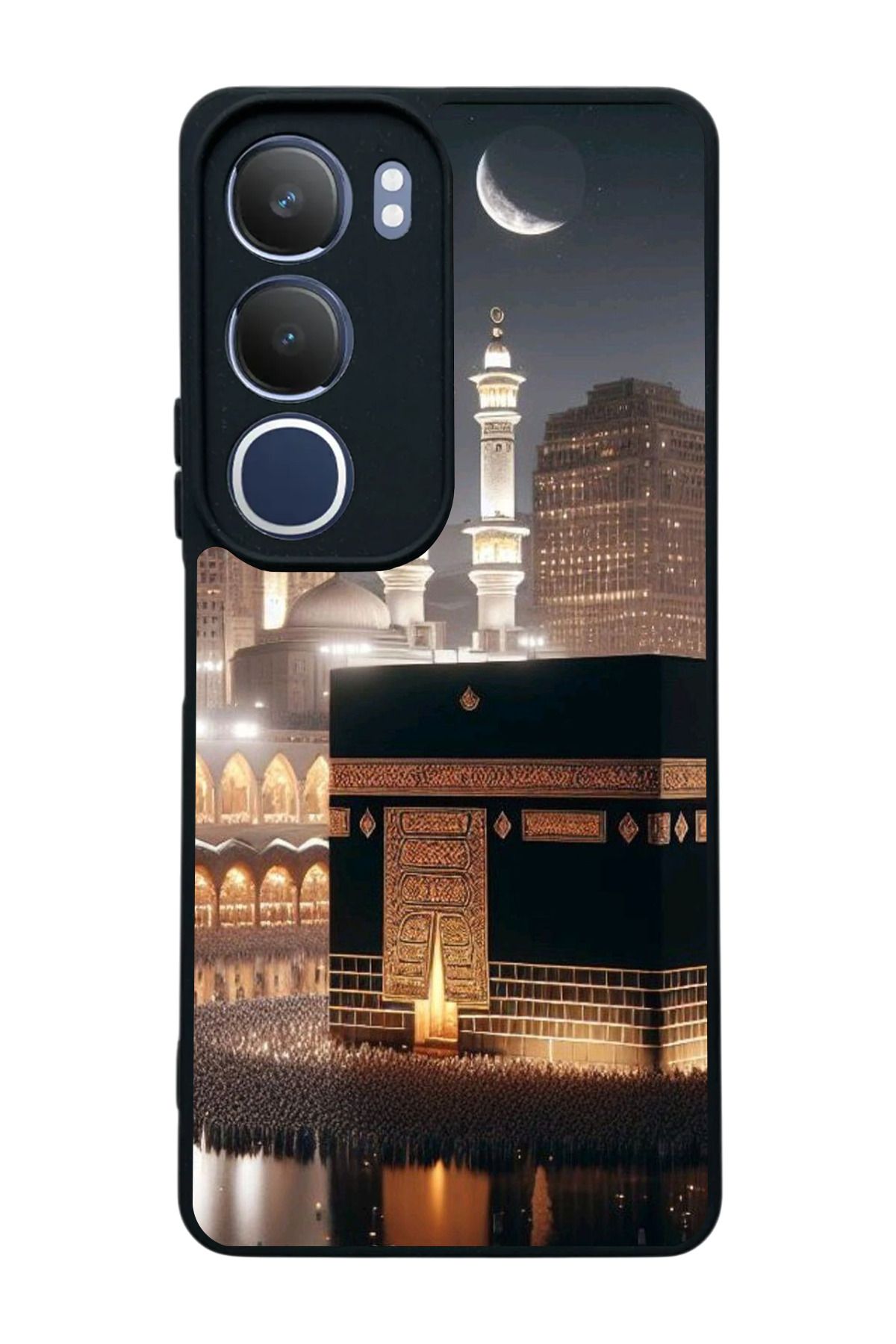 BGAKSESUAR Vivo Y19s Uyumlu Siyah Kılıf – Yumuşak Silikon, Koruyucu, Şok Emici Kapak